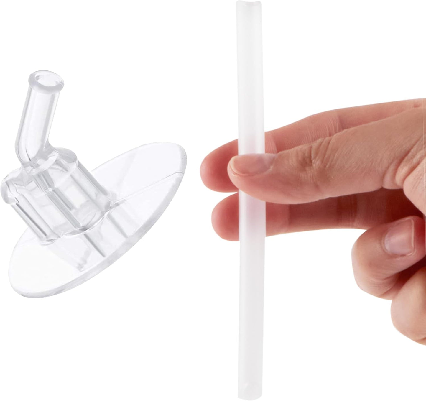 THERMOS FUNtainer 12 Ounce Insulated Kids Water Bottle Replacement Straws, 4 Straws