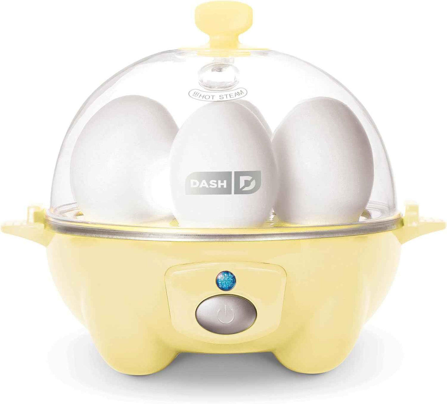 DASH Rapid Egg Cooker: 7 Egg Capacity Electric Egg Cooker for Hard Boiled Eggs, Poached Eggs, Scrambled Eggs, or Omelets with Auto Shut Off Feature - Black'