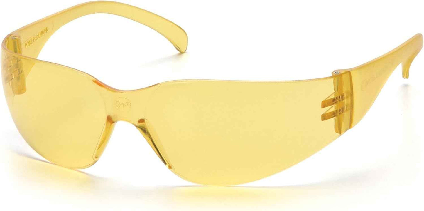 Pyramex Intruder Safety Eyewear Clear Frame Full Foam Padding Clear Anti-Fog Lens | Full Foam Padding, Clear Frame