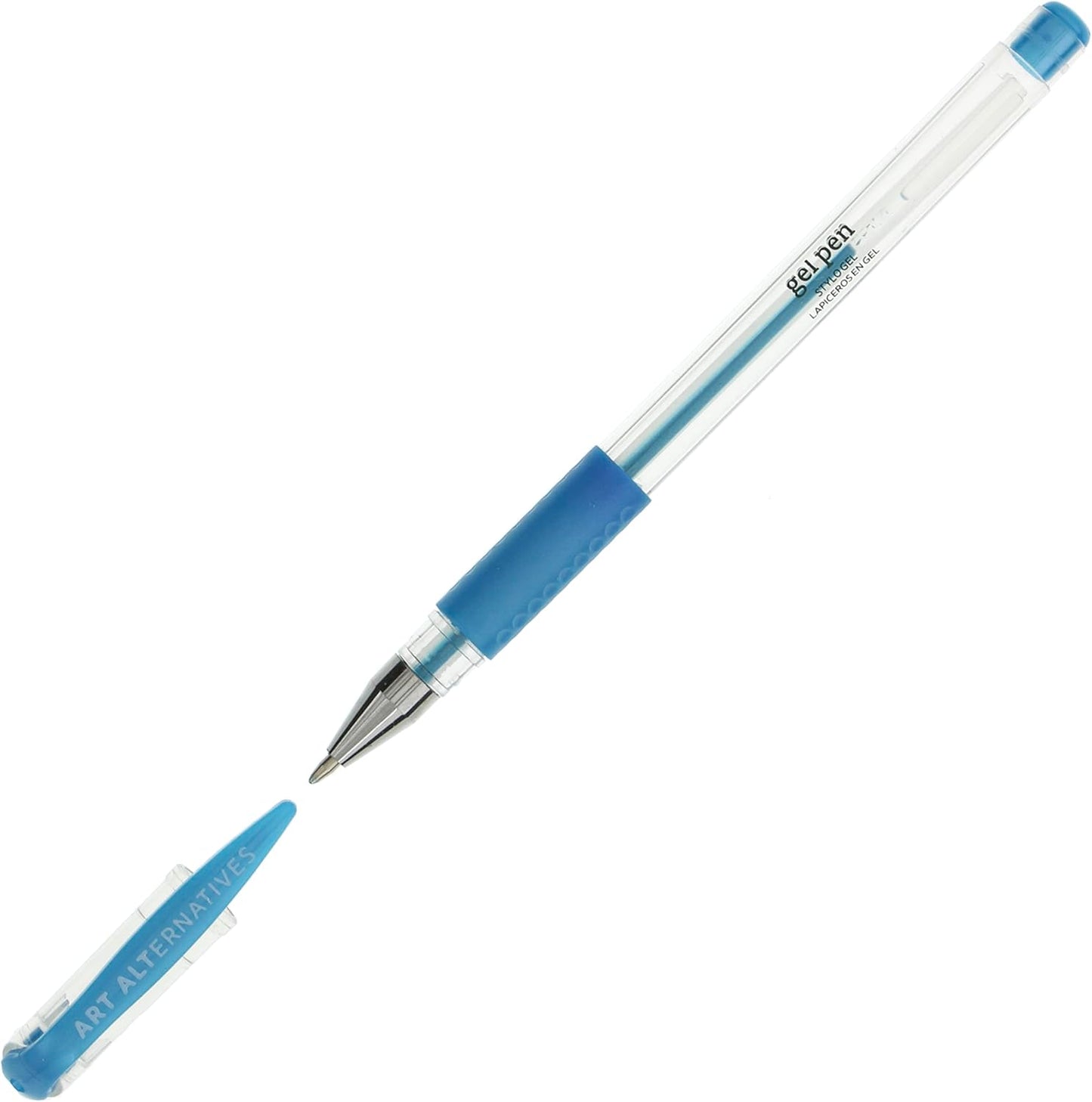 Art Alternatives Gel Pen, Metallic Pink - Ballpoint - Non-Smear + Quick Dry - Writing, Drawing, Coloring, Journal, Planner