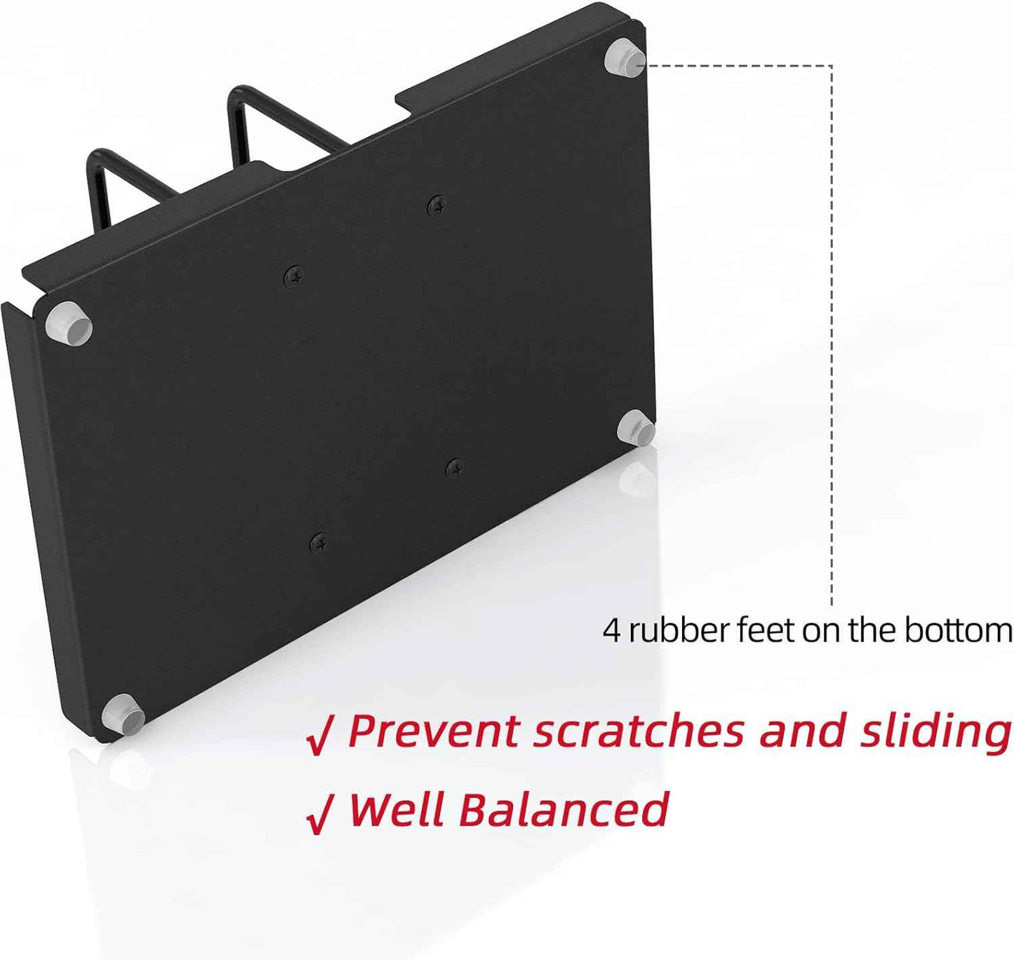 Napkin Holder for Table, Metal Napkin Holder with Salt and Pepper Shakers Caddy, Standing Paper Napkin Storage for Kitchen Dining Table Decor, Black