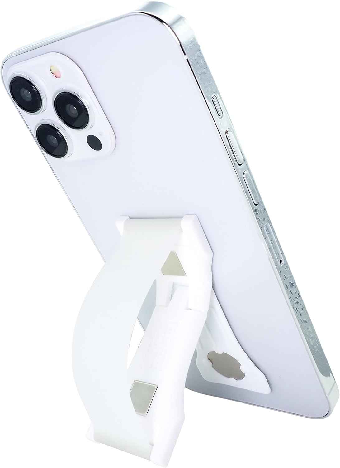 LOVEHANDLE PRO Premium Phone Grip - Silicone Phone Strap - Magnetic Phone Mount and Kickstand for Smartphone and Tablet - Natural Glow Silicone