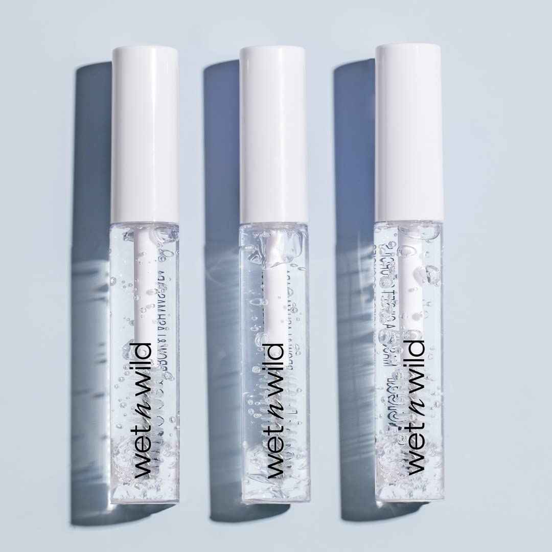 wet n wild Mega Clear Brow & Lash Mascara - Sculpts Brows, Defines Lashes, Conditioning with Soy Protein & ProVitamin B5, Primer & Top Coat, Cruelty-Free & Vegan - Clear