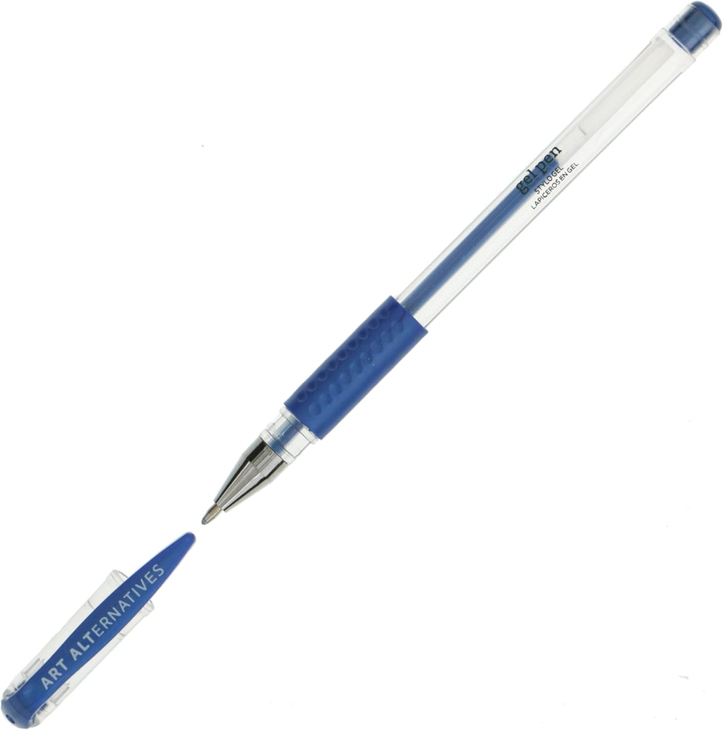 Art Alternatives Gel Pen, Metallic Pink - Ballpoint - Non-Smear + Quick Dry - Writing, Drawing, Coloring, Journal, Planner