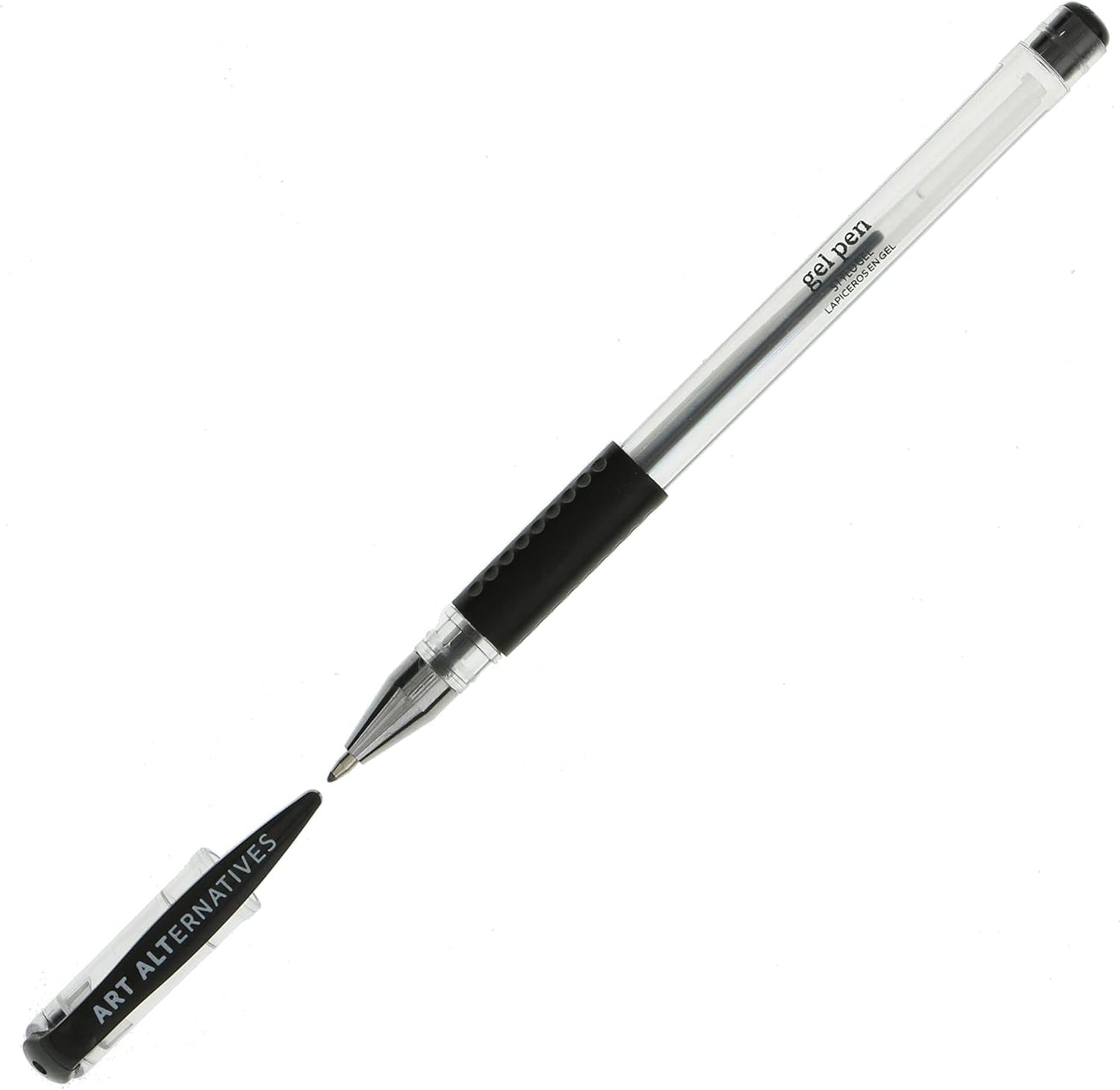 Art Alternatives Gel Pen, Metallic Pink - Ballpoint - Non-Smear + Quick Dry - Writing, Drawing, Coloring, Journal, Planner