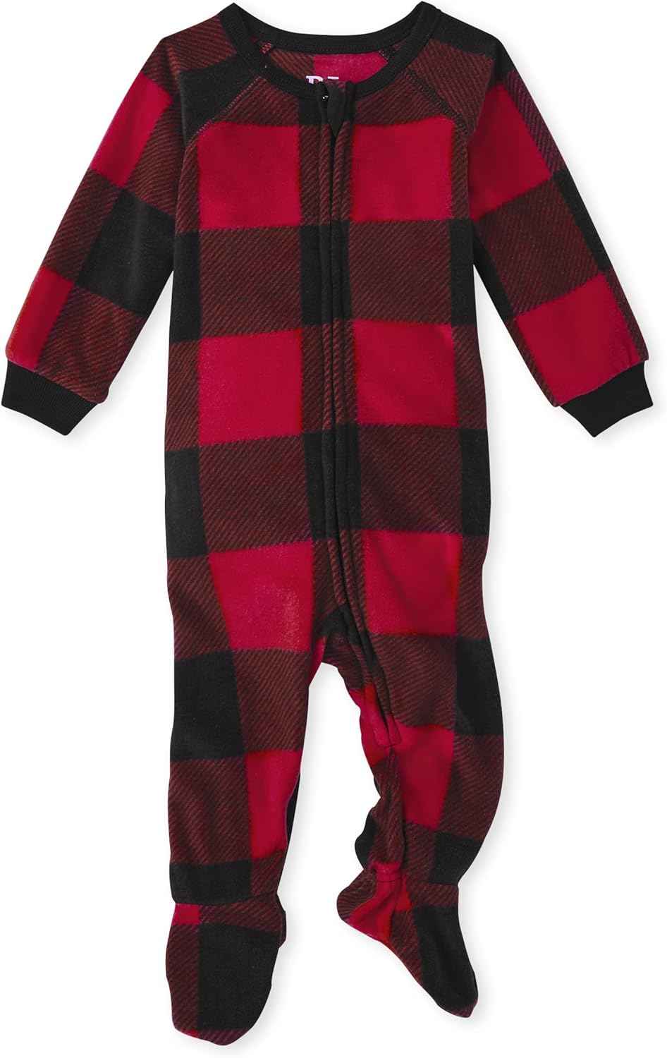 The Children's Place unisex-baby And Kids, Sibling Matching, Christmas Pajama Sets, Fleece