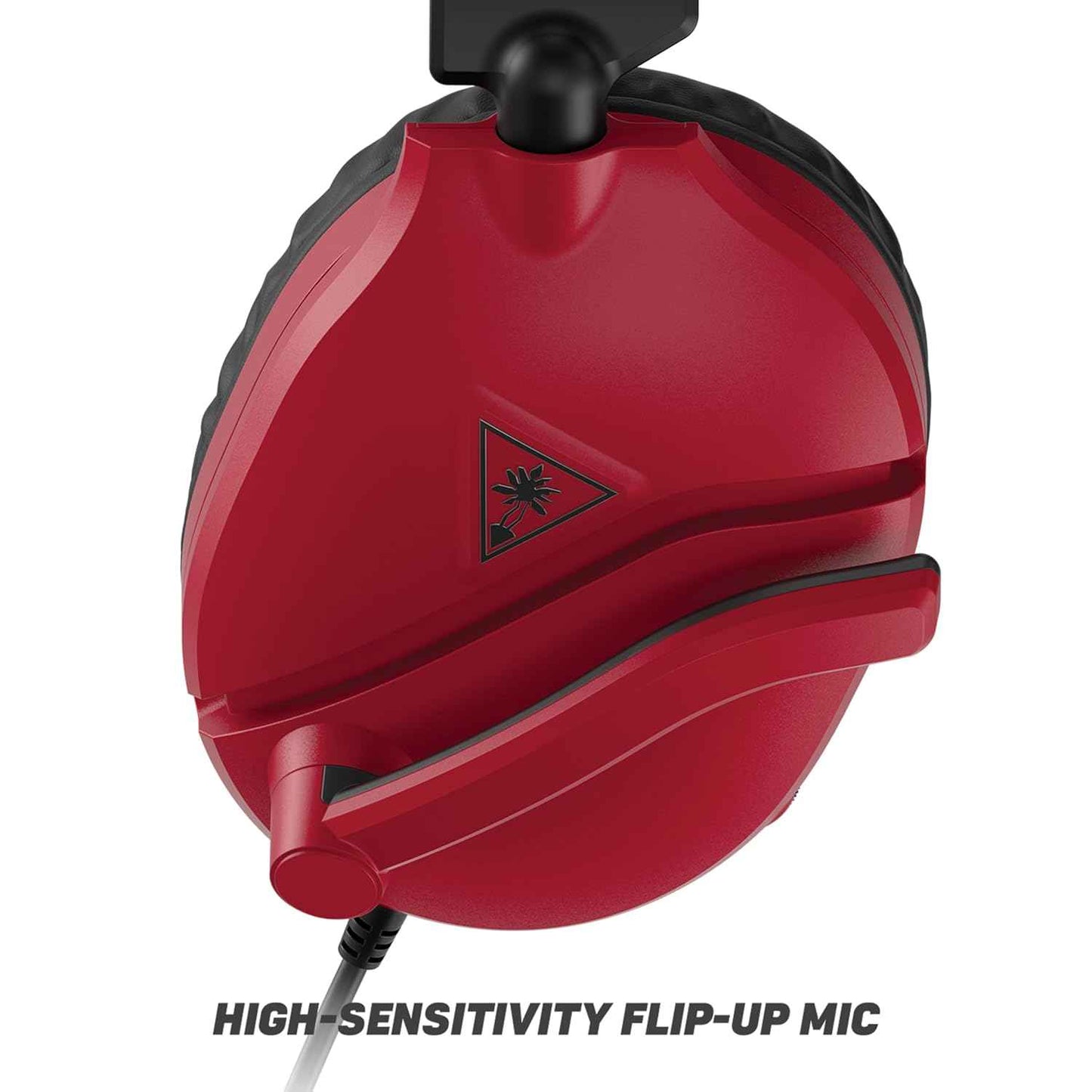 Turtle Beach Recon 70 Multiplatform Gaming Headset for PS5, PS4, Xbox Series X|S, Xbox One, PC & Mobile w/ 3.5mm Wired Connection - Flip-to-Mute Mic, 40mm Speakers, Lightweight Design, Midnight Red