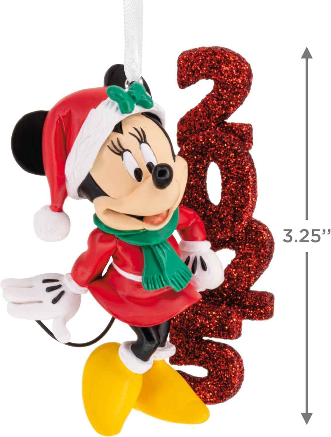 Hallmark Disney Minnie Mouse 2025 Christmas Ornament, Gifts for Disney Fans