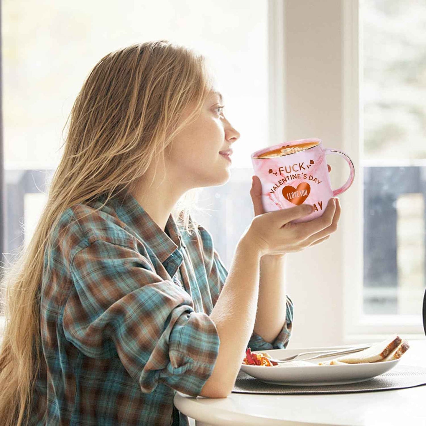 Valentines Day Gifts for Her,12 OZ Funny Coffee Mug, Cute Gifts for Women Girlfriend Wife from Him Husband Boyfriend, Valentines Anniversary Birthday Novelty Presents for Women