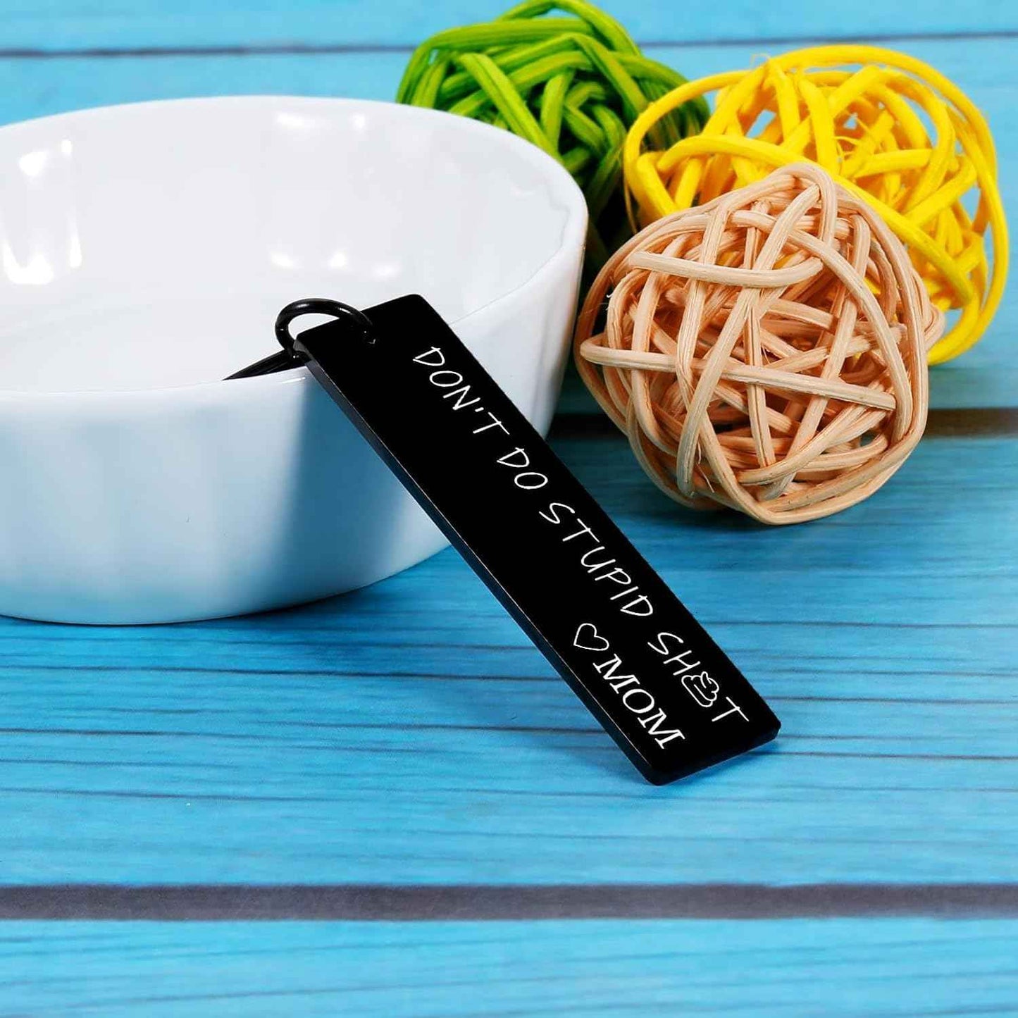 Don't Do Stupid ShitKeychain, Stocking Stuffers for Teen Boys 16-18, Valentines Graduation Gifts for Girls 16-18, Stupid Stuff, Boys Easter Basket Stuffers, New Job Gifts for Son Daughter