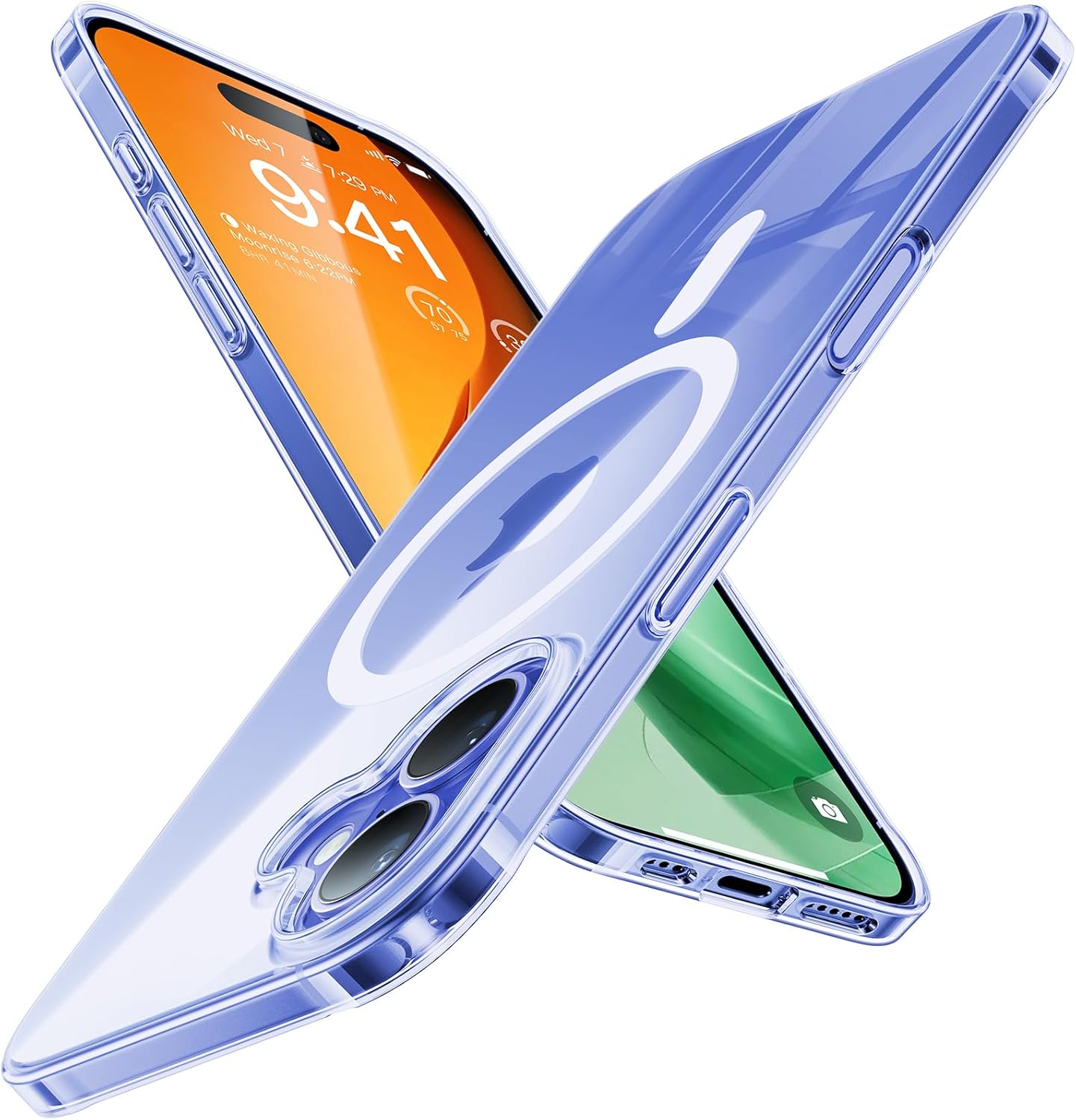 TORRAS Magnetic Slim Fit for iPhone 17 Pro Case 6.3 inch, Ultra-Thin, Compatible with MagSafe, Lightweight Matte Anti-Scratch Hard PC Cover Phone Case for iPhone 17 Pro OriginFit, Deep Blue - Rayz Mart