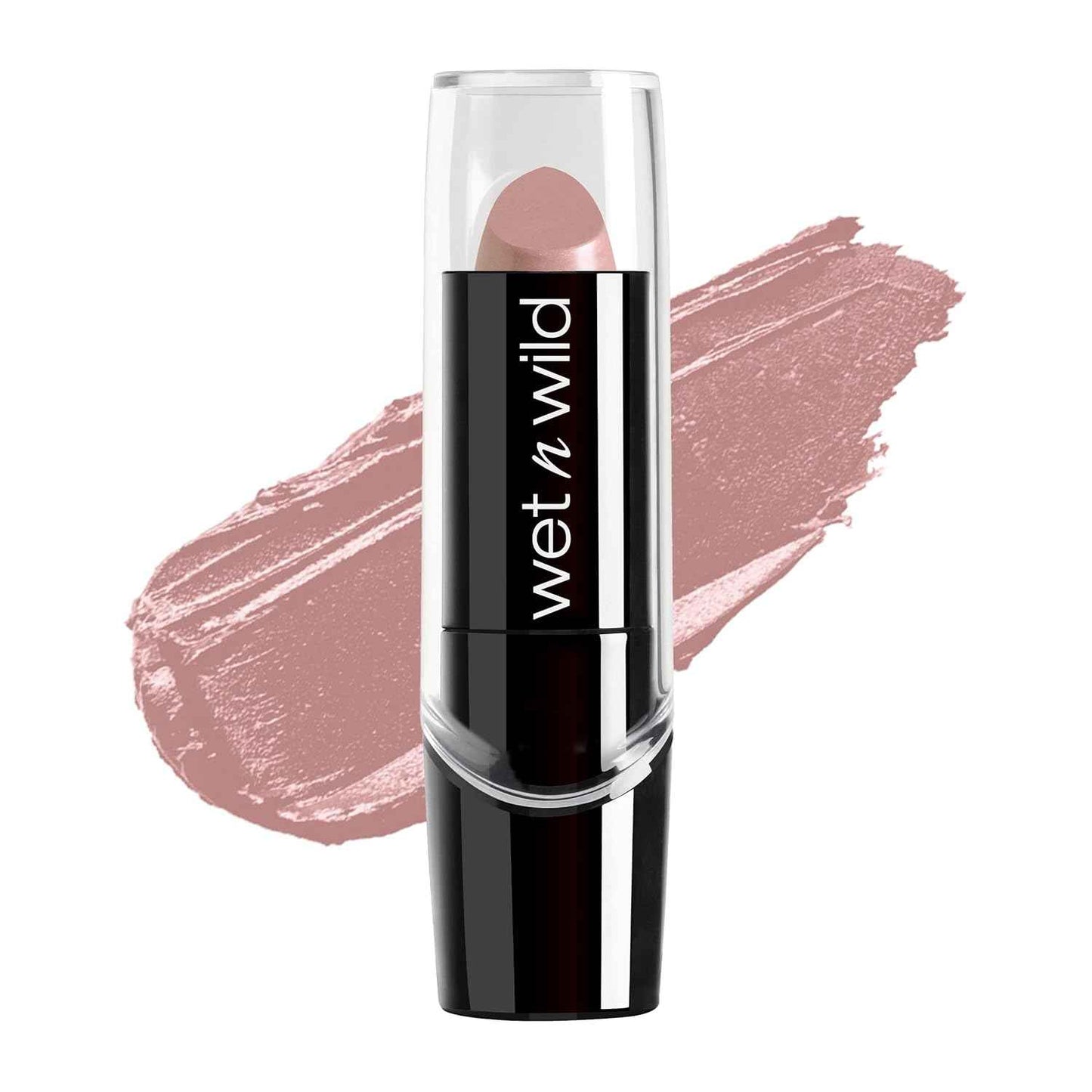 wet n wild Silk Finish Lipstick, Hydrating Rich Buildable Lip Color, Formulated with Vitamins A,E, & Macadamia for Ultimate Hydration, Cruelty-Free & Vegan - Cherry Frost
