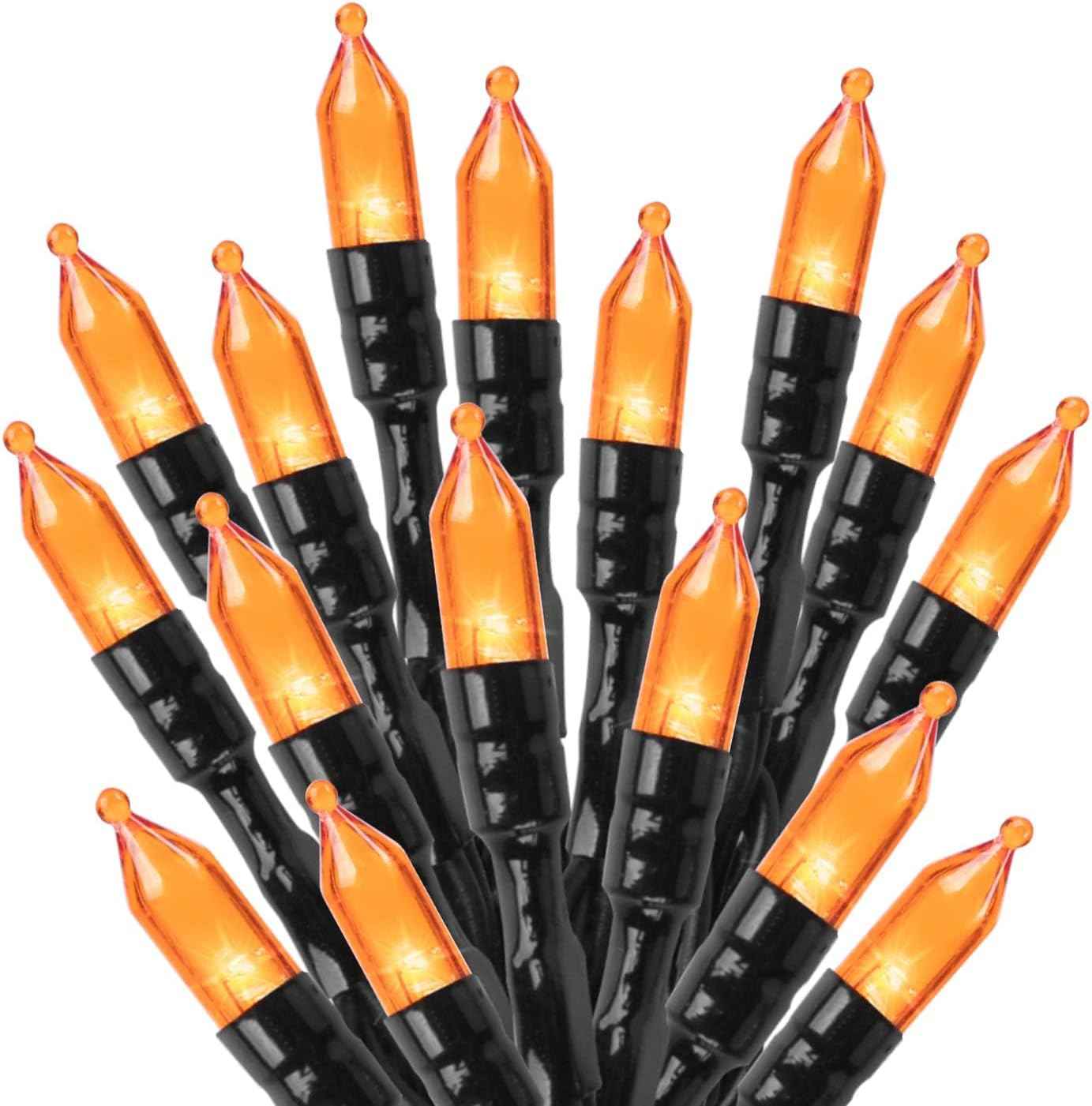 Minetom Pink Mini Christmas Lights - 39 Feet 100 LED Fairy String Lights with 8 Lighting Modes Waterproof Connectable for Indoor Outdoor Xmas Tree Garland Wreath Holiday Valentine's Day Decoration