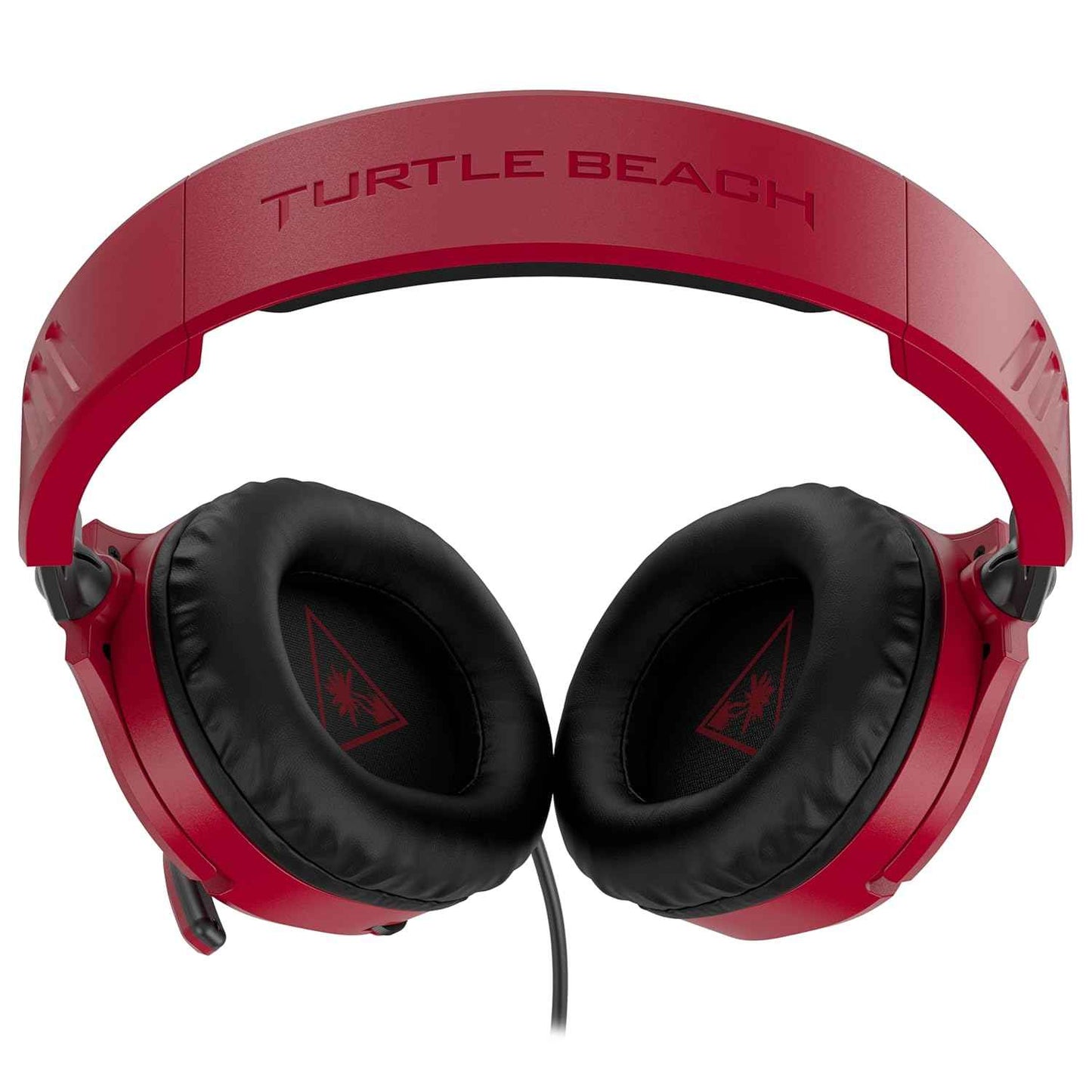 Turtle Beach Recon 70 Multiplatform Gaming Headset for PS5, PS4, Xbox Series X|S, Xbox One, PC & Mobile w/ 3.5mm Wired Connection - Flip-to-Mute Mic, 40mm Speakers, Lightweight Design, Midnight Red