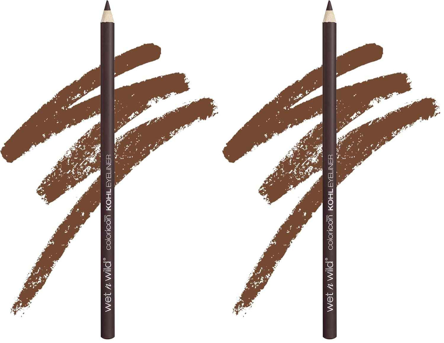 wet n wild Color Icon Kohl Eyeliner Pencil - Rich Hyper-Pigmented Color, Smooth Creamy Application, Long-Wearing Matte Finish Versatility, Cruelty-Free - Baby's Got Black