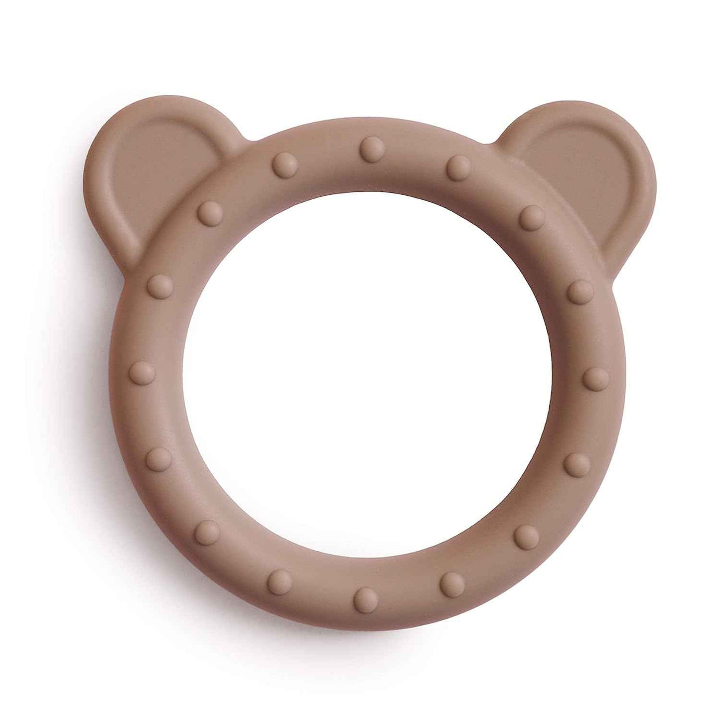 mushie Silicone Baby Teether Toy | Dog Figurine Teether