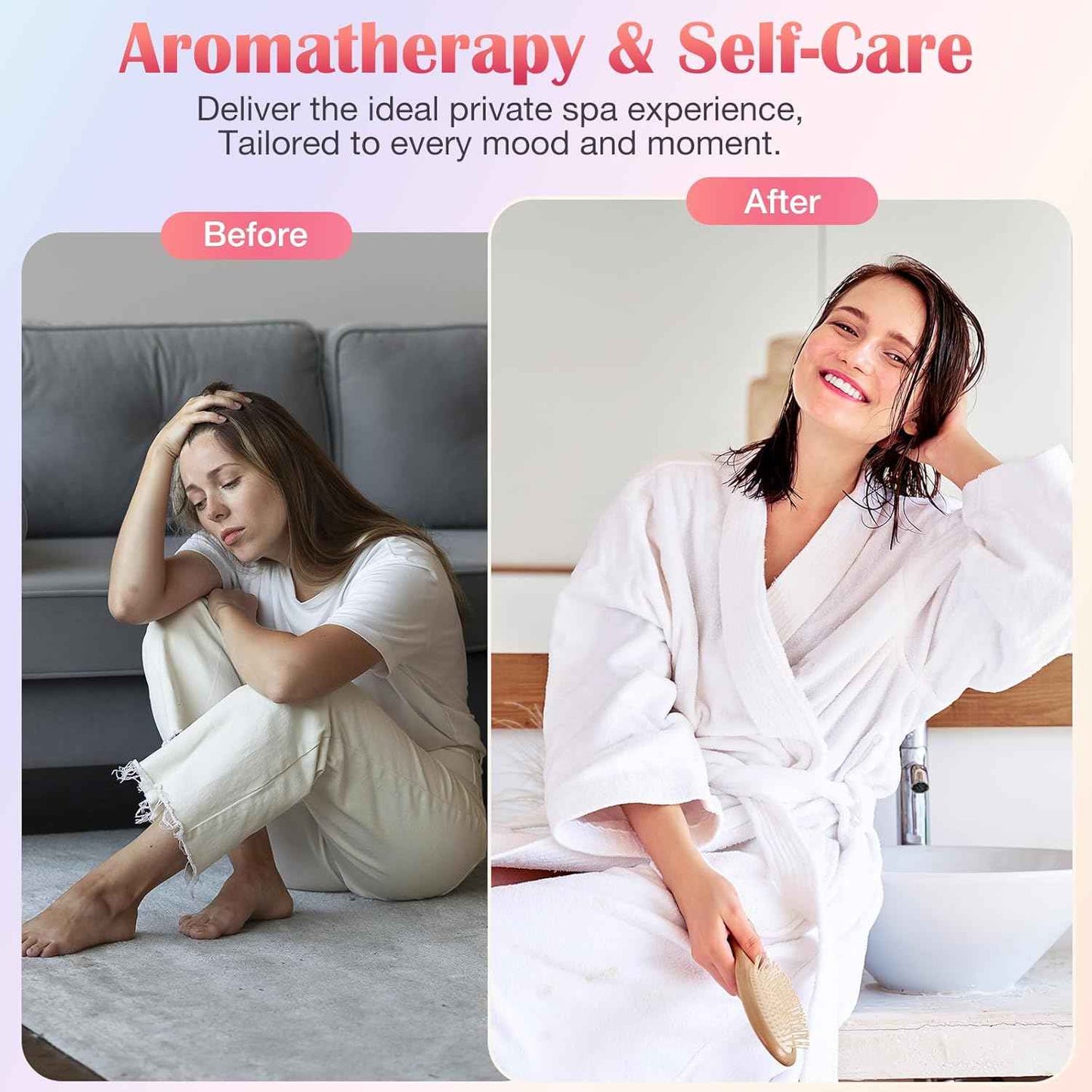 Shower Steamers Aromatherapy, Valentines Day Gifts for Her, Birthday Gifts for Women Teen Girls Wife Mom, Natural Essential Oil SPA Self Care Relaxation Shower Bombs (8 Pack) | Aromatherapy, Birthday Gifts, Natural Essential Oil, Home SPA, Self Care, Stre