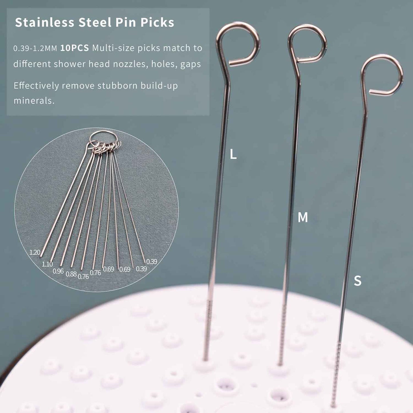 Shower Head Cleaning Brush Tool, Small Crevice Cleaning Brush Anti Clogging for Bathroom Pipe & Car Washers