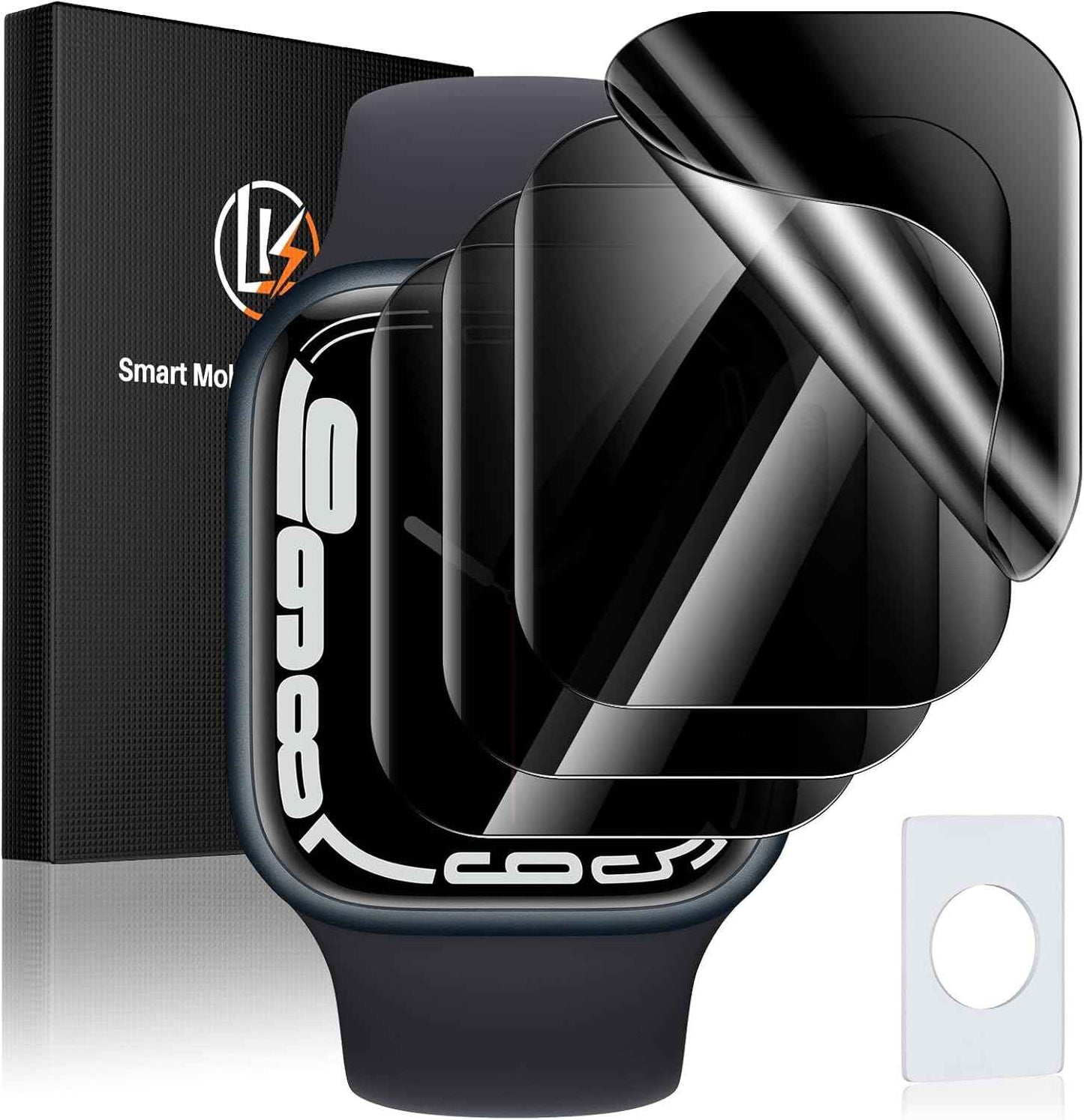 LK 6 Pack for Apple Watch Series 11/ Series 10 Screen Protector 42mm - Anti-Scratch, Self-Healing Soft TPU Screen Protector for Apple Watch 42mm, Bubble Free, HD Transparent, Touch Sensitive