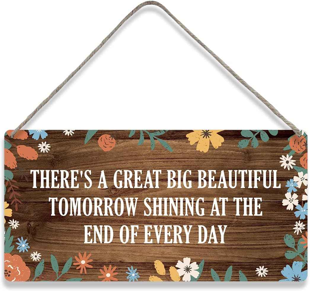 Country Style Wall Decor Be Mindful Quote Wooden Signs Rustic Hanging Wall Plaque Positive Energy Sign Home Decor Present