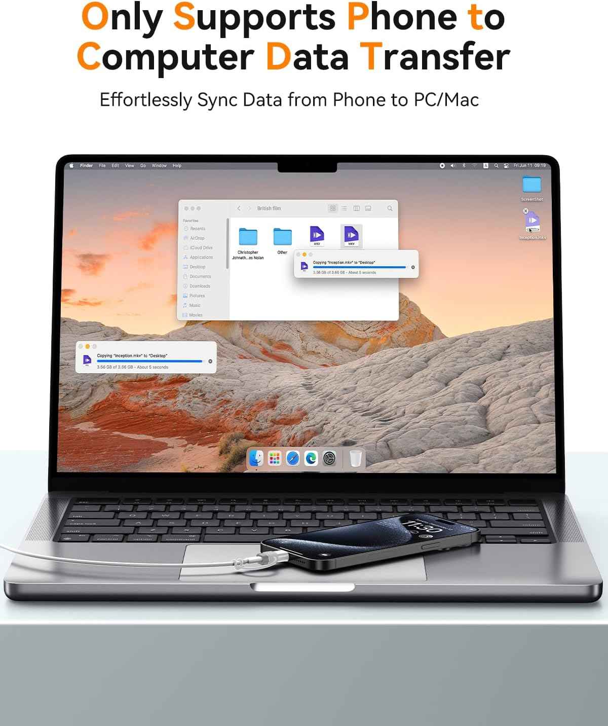 Temdan 4 Pack Lightning to USB C Adapter for iPhone 15/16/17 Pro/17 Pro Max,for iPhone 17/16 Charger,17/16 Accessories,Fast Charging & Data Transfer,USB C Charger Connector Cable,Not for Audio/OTG