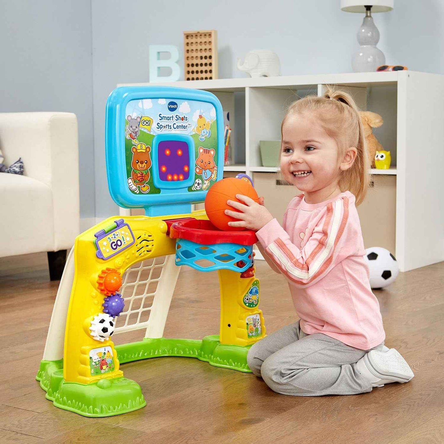 VTech Smart Shots Sports Center (Frustration Free Packaging), Yellow