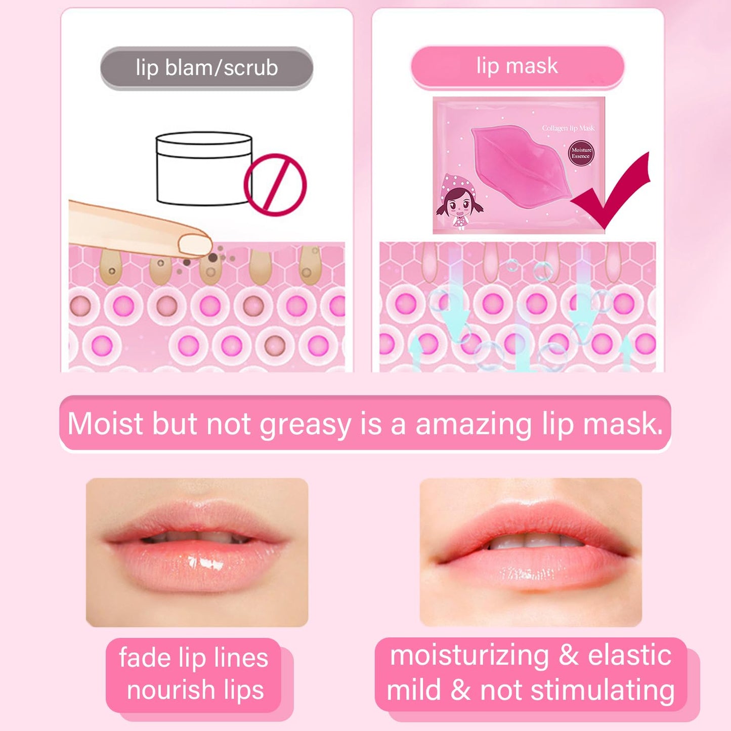 20 Pairs Lip Mask & Eye Mask, Under Eye Patches, Lip Mask Skincare, Bridesmaid Gifts, Party Supplies, Small Gifts for Women, Bulk Gifts for Women, Bulk Gifts, Bachelorette Party Favors, Cheer Gifts