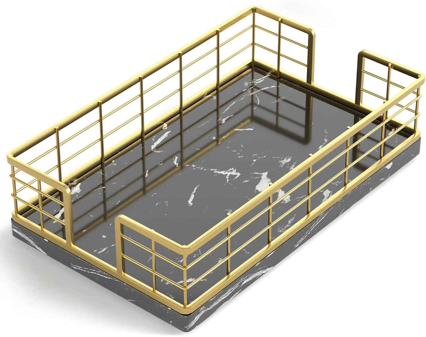 Wican Napkin Holder for Table, Bamboo Iron Standing Napkin Dispenser for Kitchen Dining Farmhouse Cocktail Picnic Bar Rustic Wood Holders for Paper Mail Bills Suitable for All Dining Room Decors Black