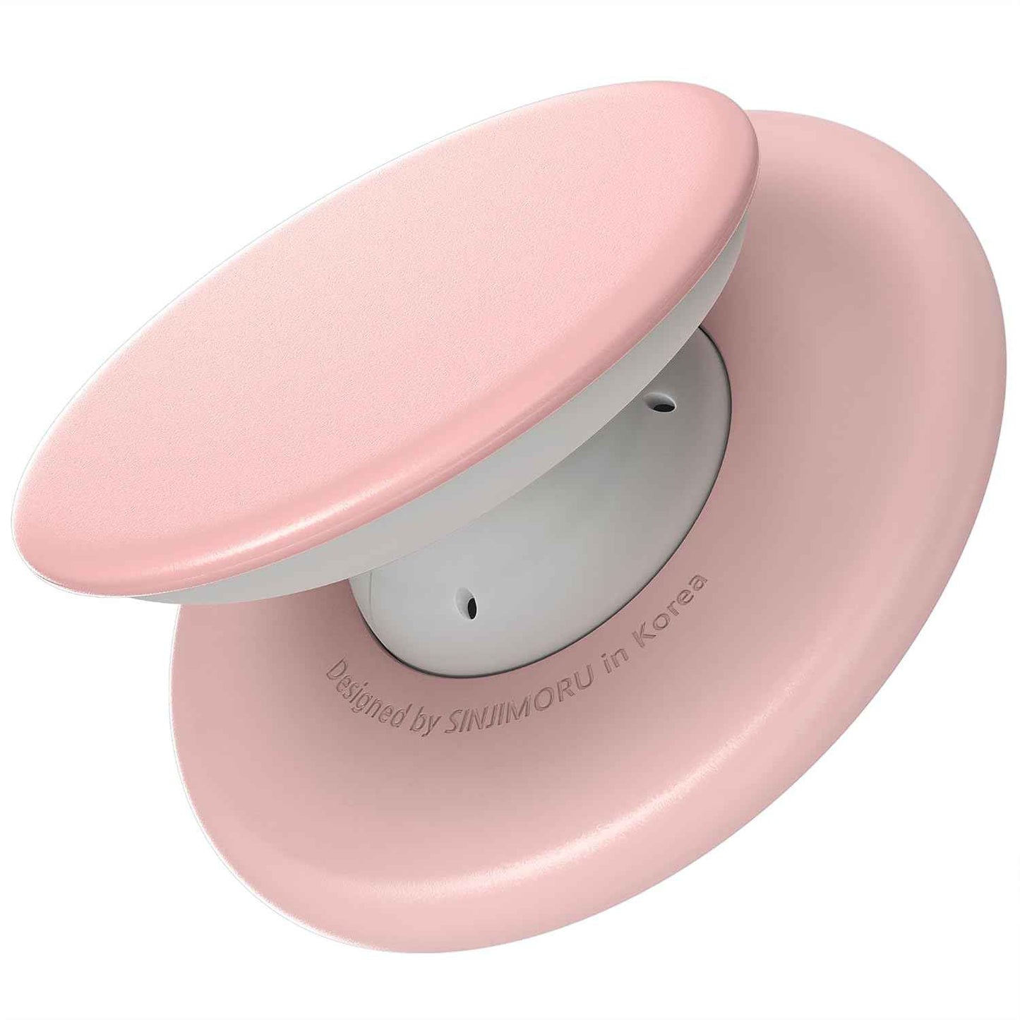 Sinjimoru for MagSafe Phone Grip, Soft Silicone Magnetic Finger Grip for iPhone 17/16/15/14/13, Comfortable One-Touch Holding, M-Tap Tok Black