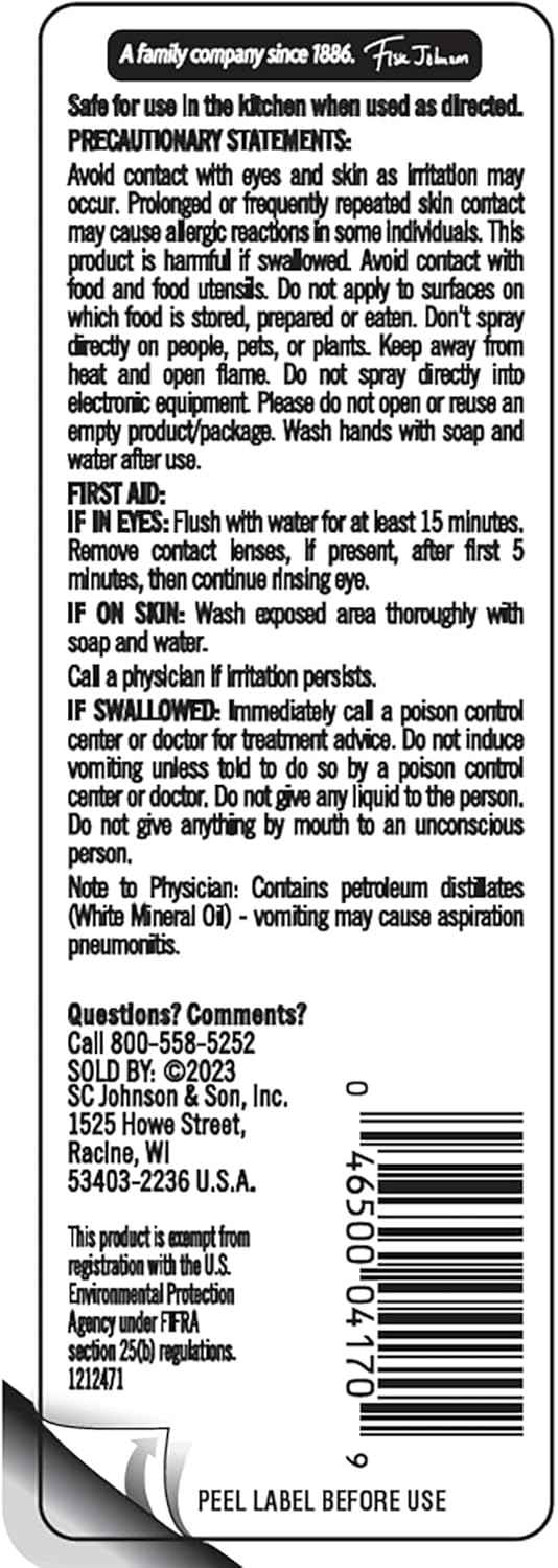 Raid Essentials Multi-Insect Killer Spray Bottle, Child and Pet Safe, for Indoor Use, Lemongrass Scent, 12 fl oz