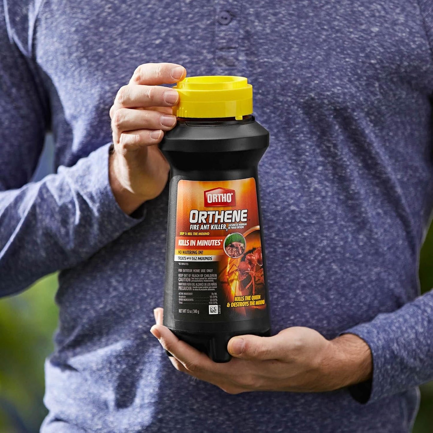 Ortho Orthene Fire Ant Killer1, Kills the Queen and Destroys Mounds, Begins Working in 60 minutes, 12 oz., 2-Pack