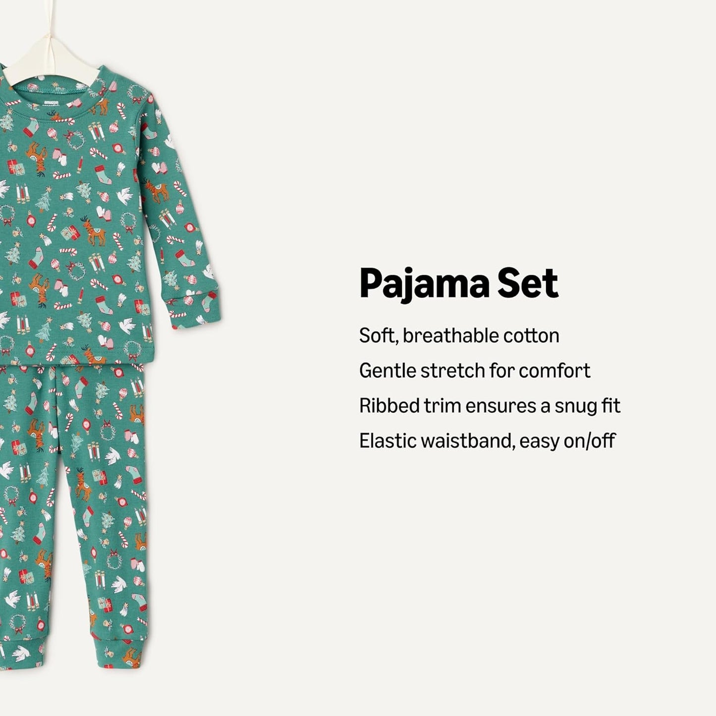Amazon Essentials x Sofia Grainge Matching Holiday Family Pajama Sets