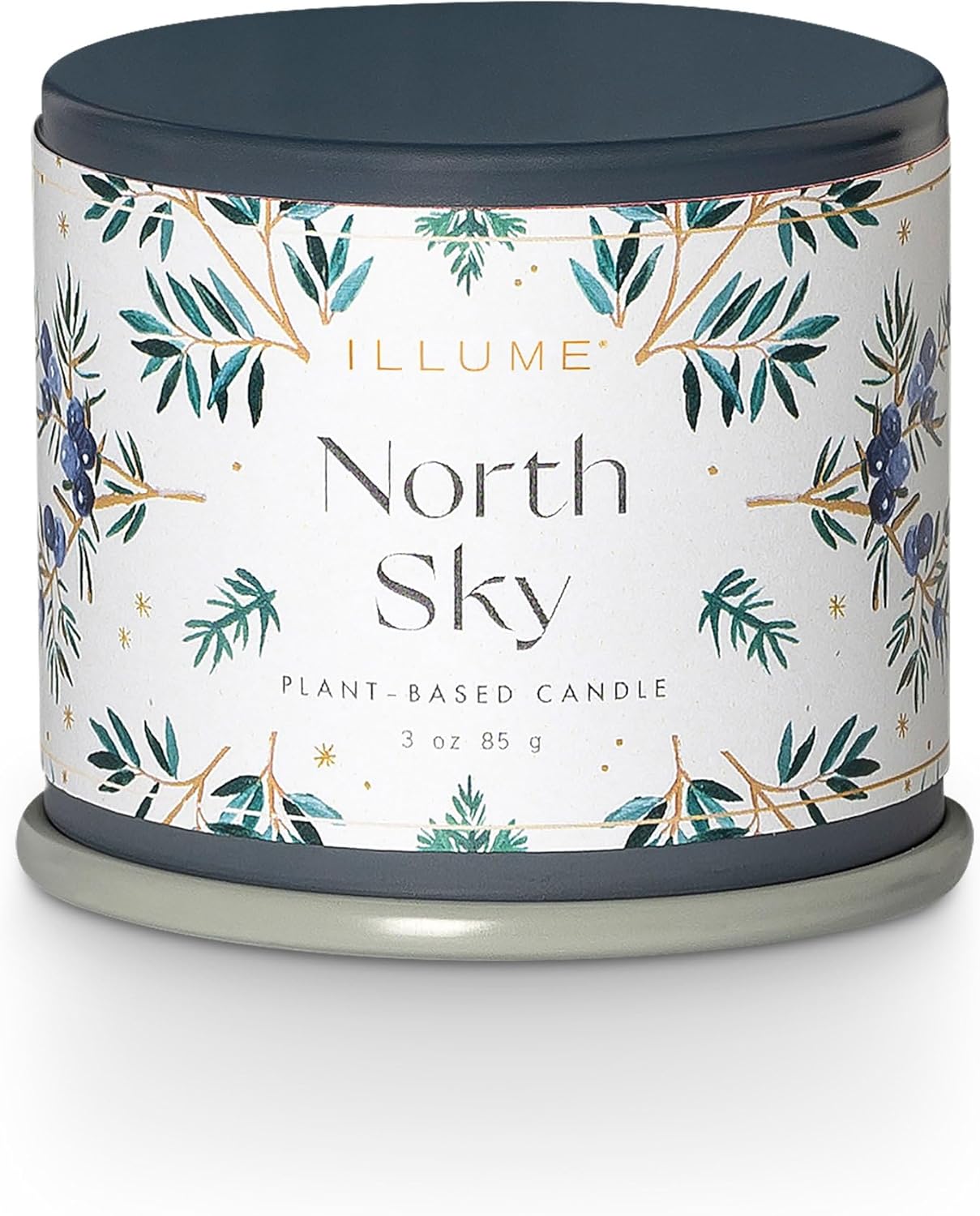 ILLUME Vanity Tin Candle, Woodfire