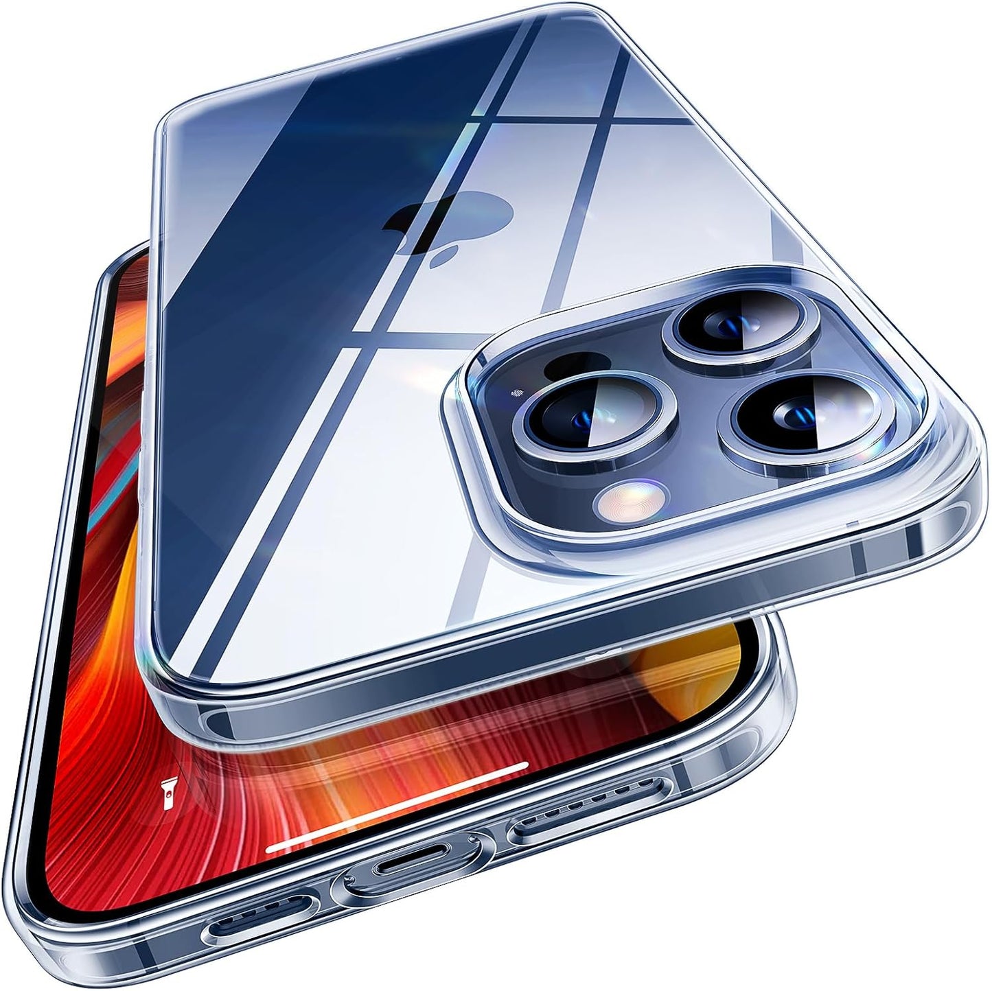 TORRAS for iPhone 17 Pro Case Crystal Clear, Ultra-Thin, 2025 Upgraded Non-Yellowing, Military-Grade Protection, Transparent Slim Case for iPhone 17 Pro Phone Case, Soft, Anti-Scratch, Clear - Rayz Mart