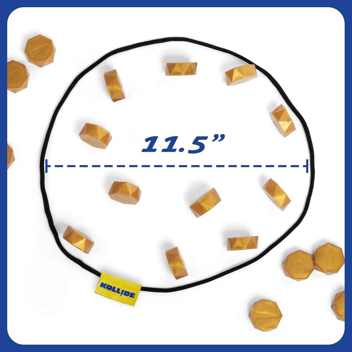 Kollide By Relatable, Exciting Magnetic Game For Family Game Night, Great Fun Games For Kids, Includes 1 Rope, 20 Magnets, And Instructions, Perfect Stocking Stuffers, Thanksgiving Activities for Kids