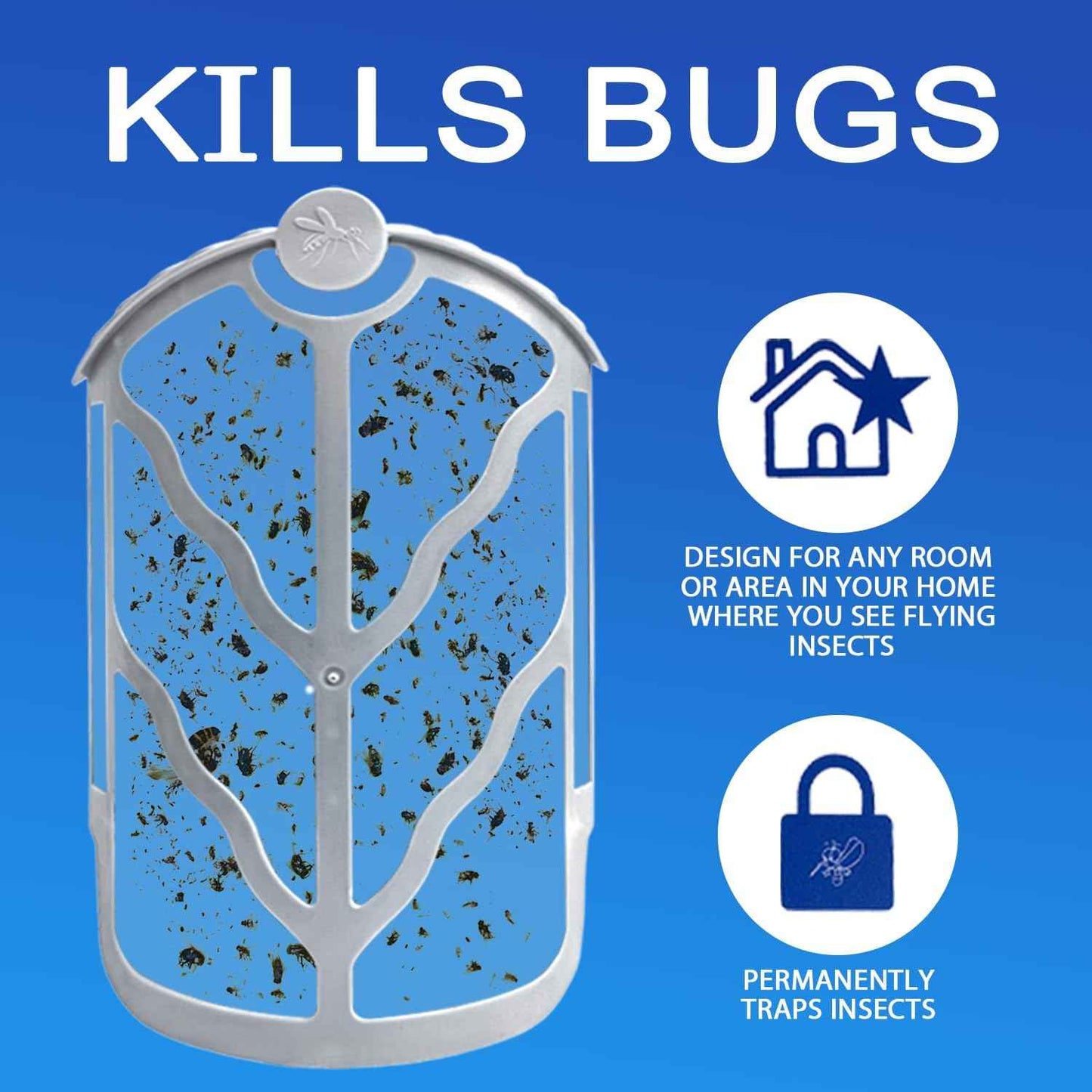 BAIMNOCM 33 Pack Refills Cartridge Compatible with Zevo Flying Insect Trap Refill M364 M364A and Max,White