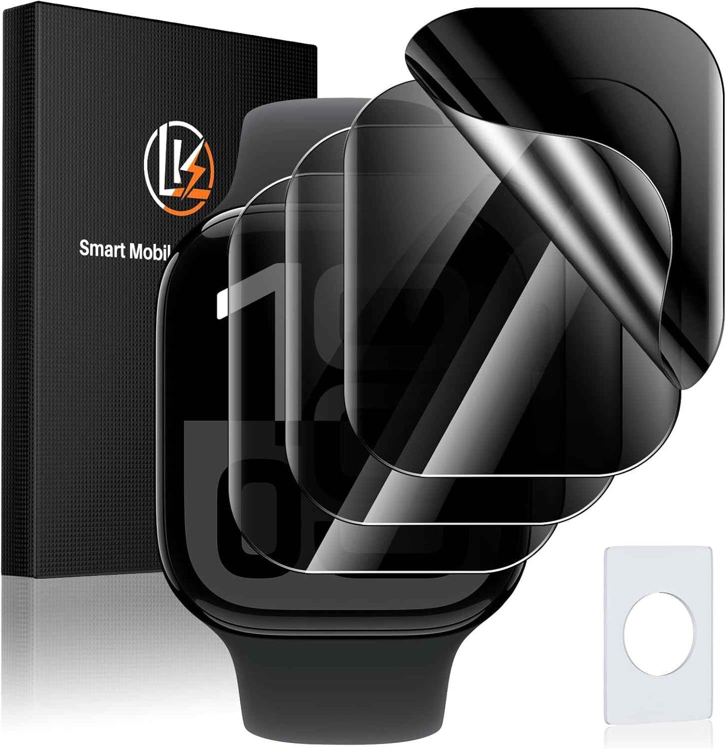 LK 6 Pack for Apple Watch Series 11/ Series 10 Screen Protector 42mm - Anti-Scratch, Self-Healing Soft TPU Screen Protector for Apple Watch 42mm, Bubble Free, HD Transparent, Touch Sensitive