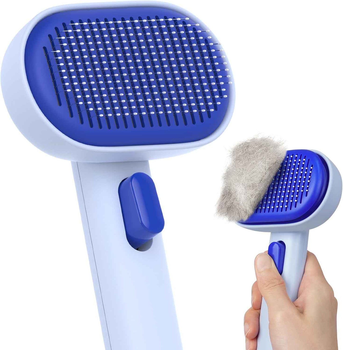 Aumuca Cat Brush for Shedding, Cat Brushes for Indoor Cats, Cat Brush for Long or Short Haired Cats, Cat Grooming Brush Cat Comb for Kitten Rabbit Massage Removes Loose Fur