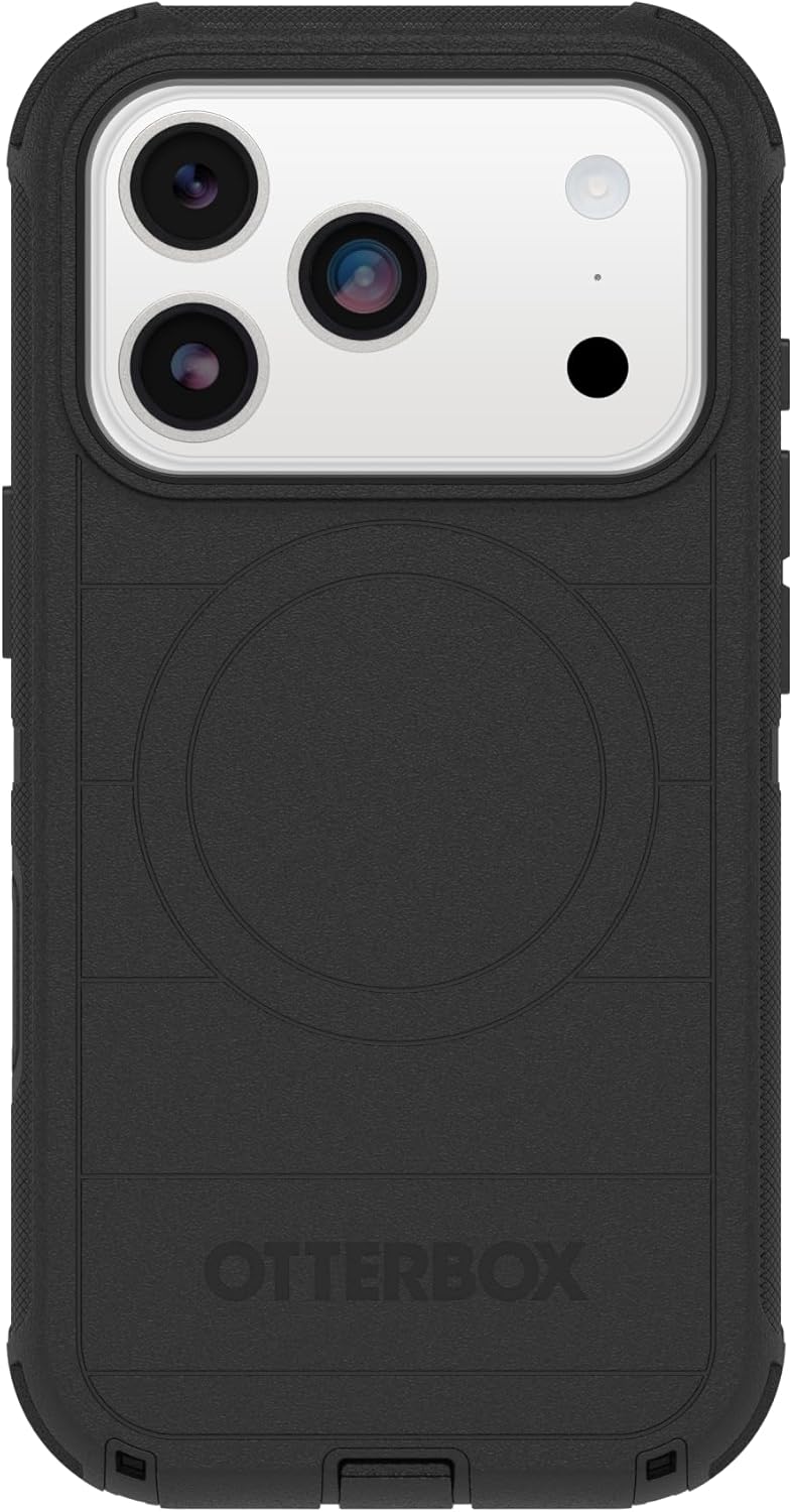 OtterBox iPhone 17 Pro Max Defender Pro Series Case - Black - Rayz Mart