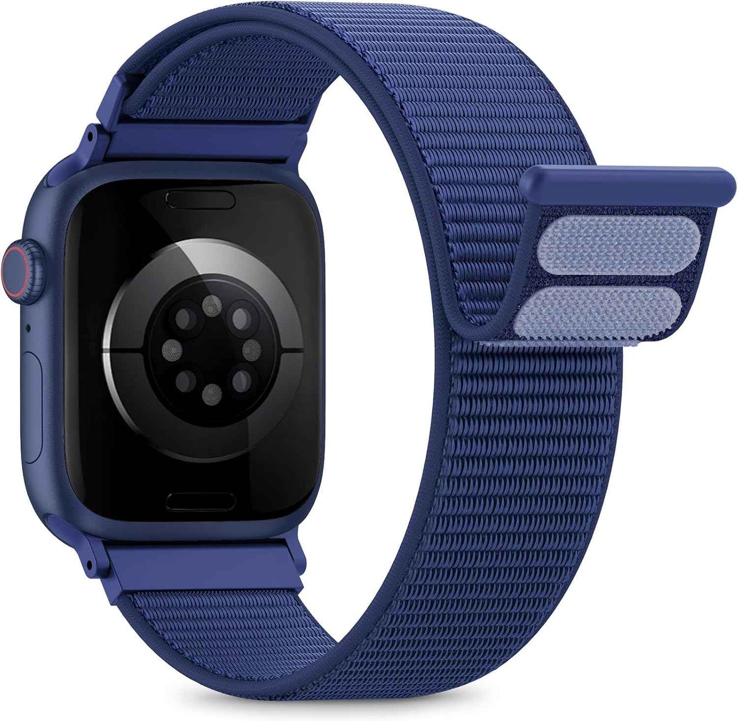 Nylon Loop Sport Band Compatible with Apple Watch Bands 44mm 45mm 46mm 49mm 42mm for Women Men, iWatch Wrist Straps for Ultra 3 2, Se, Series 11 10 9 8 7, Breathable, Soft Band Ideal for Outdoor