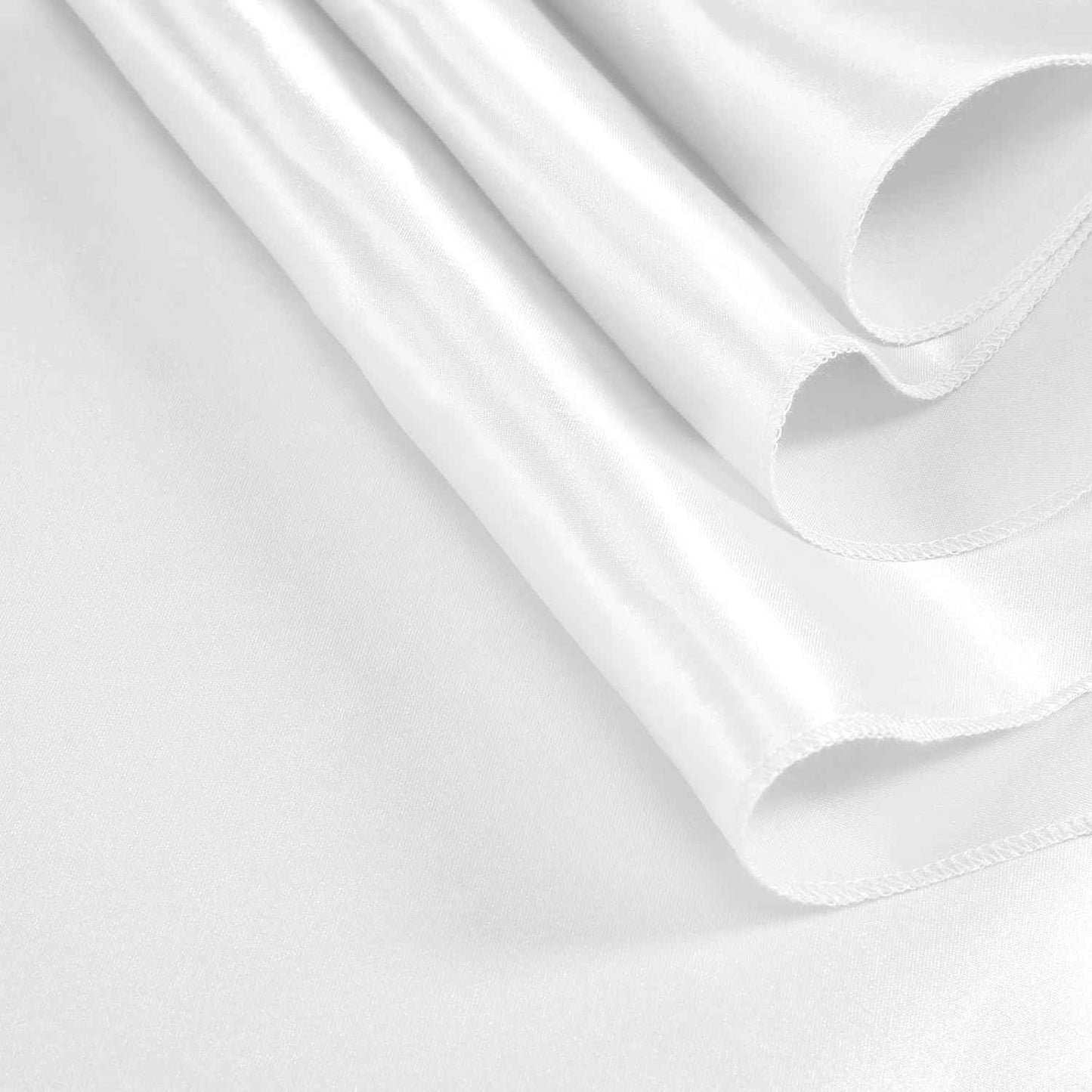 White Satin Oval Tablecloth 60 x 84 Inch Washable for Indoor/Outdoor Use, Wrinkle Resistant Stain Fabric Table Cover for Farmhouse, Dining, Kitchen, Wedding, Banquet, Party