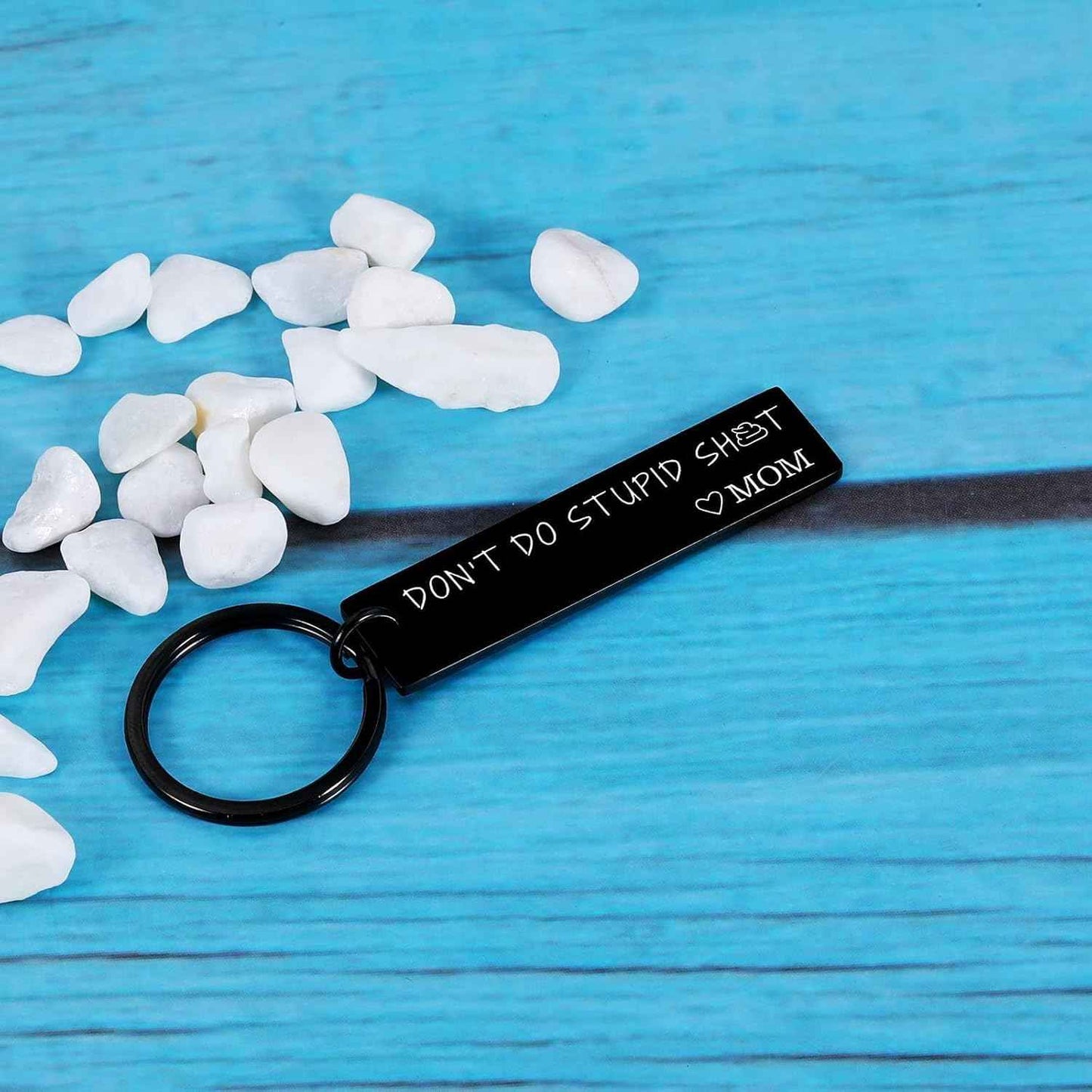 Don't Do Stupid ShitKeychain, Stocking Stuffers for Teen Boys 16-18, Valentines Graduation Gifts for Girls 16-18, Stupid Stuff, Boys Easter Basket Stuffers, New Job Gifts for Son Daughter
