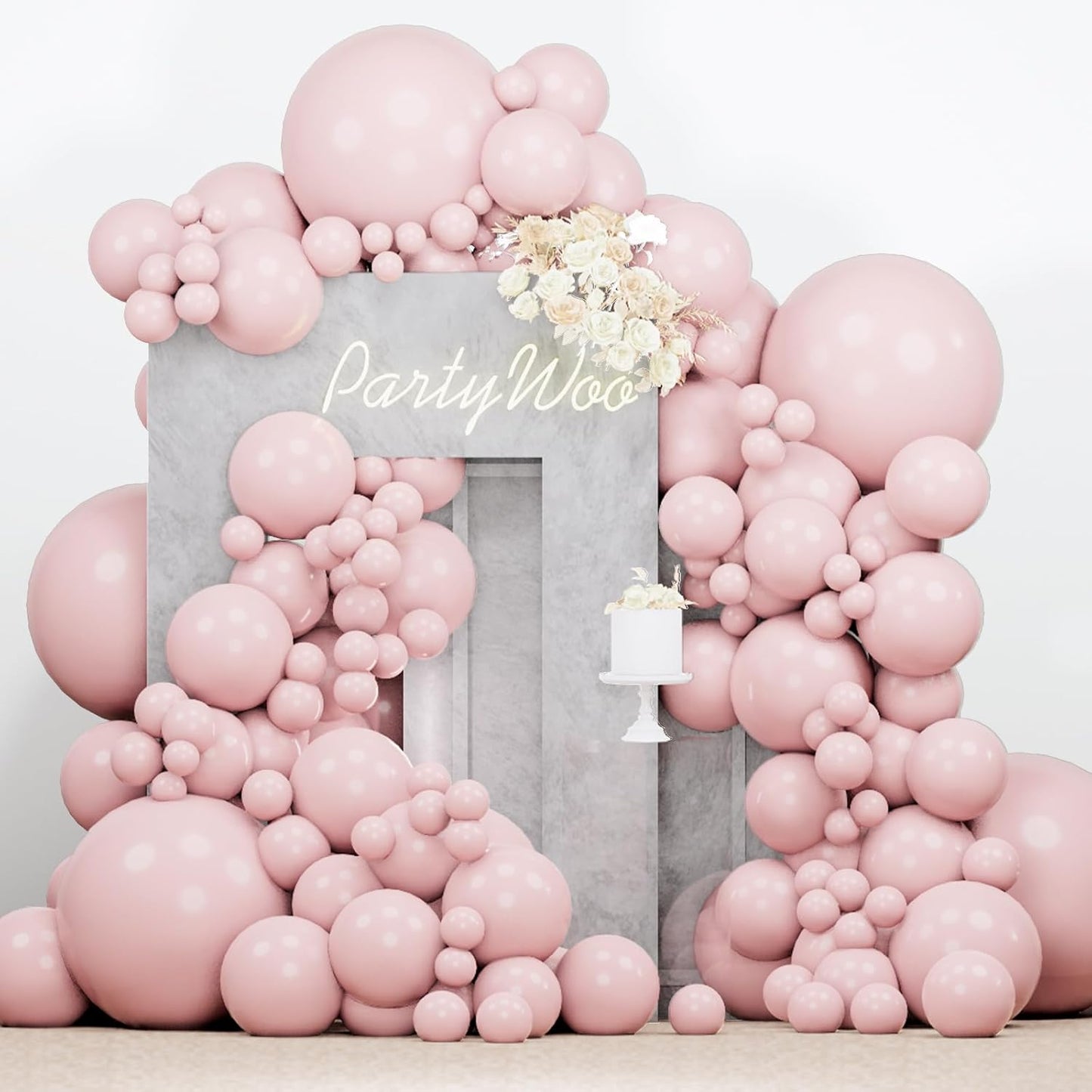 PartyWoo Gold Balloons 140pcs Different Sizes of 18 12 10 5 Inch Gold Balloon Arch Kit Garland for Birthday Wedding Anniversary Baby Shower Graduation Retirement Casino Party Decorations Gold-G101