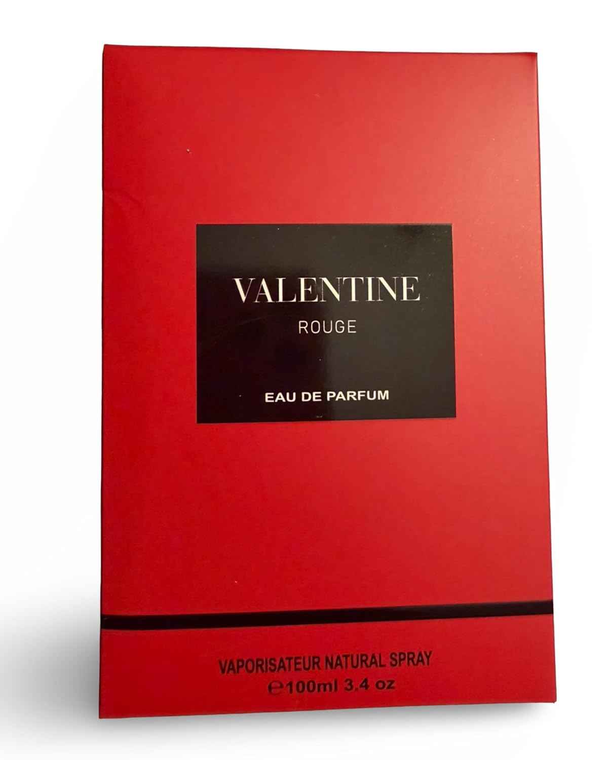 VALENTINE ROUGE Eau de Parfum, Luxury Fragrance with Bergamot and Orange Blossom, Natural Spray, 3.4 Fl Oz