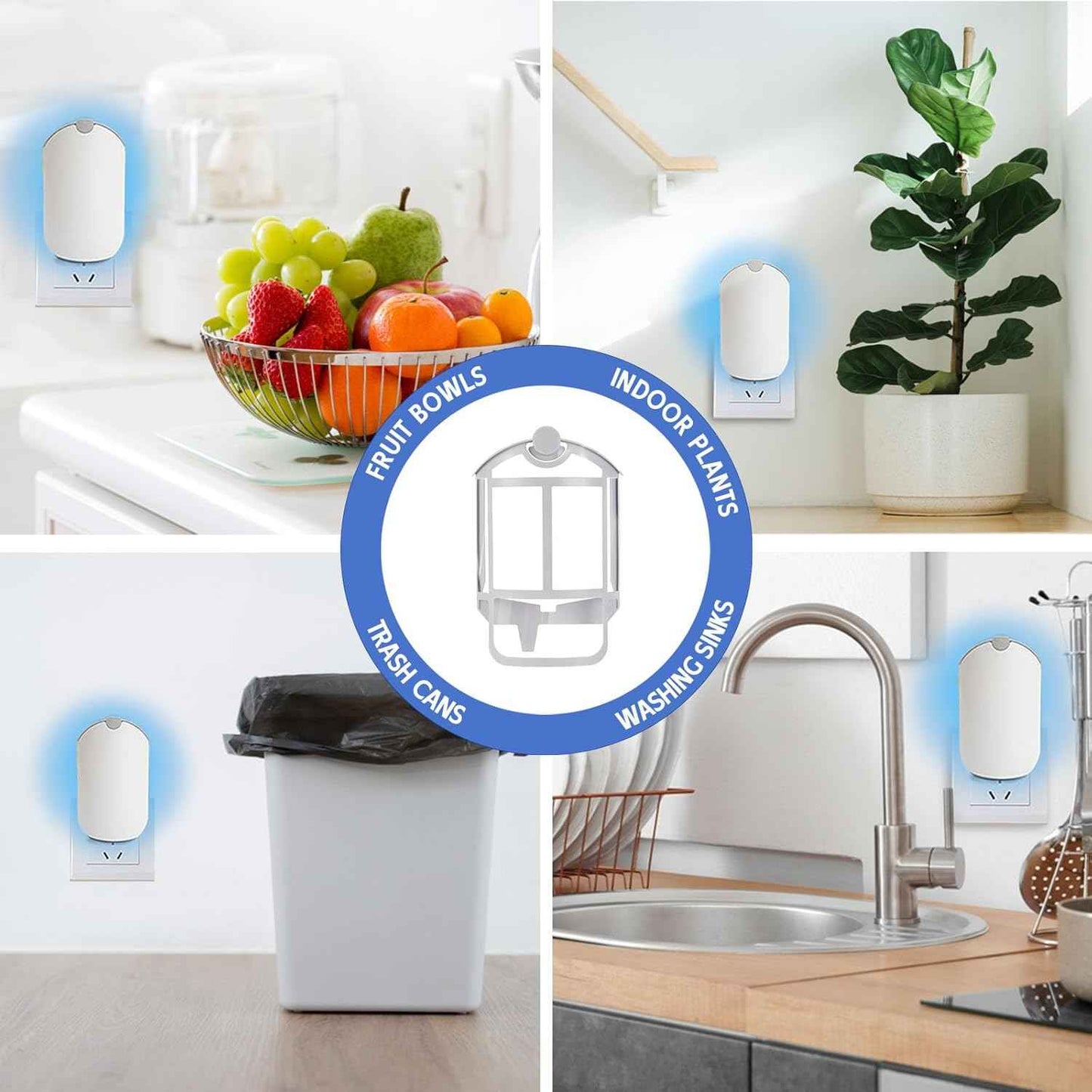 ZVVN 8 Pack Refill Cartridges, Refills Compatible with Indoor Light M364A and Max, Replacement 100% Fit (8 Refill Cartridges)