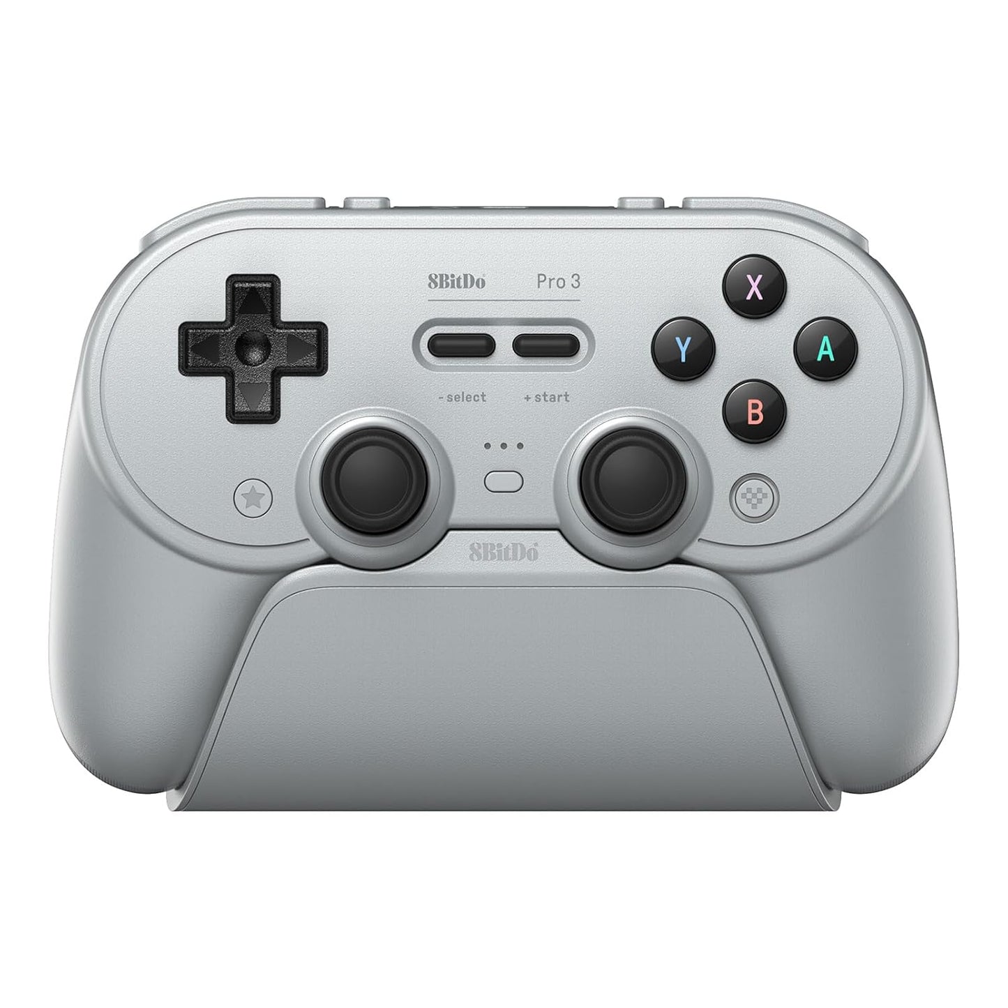 8BitDo Pro 3 Bluetooth Controller for Switch/Switch 2 – TMR Joysticks, Swappable ABXY Buttons, Pro Back Buttons, Charging Dock, Hall Effect Triggers, for Windows, Apple, SteamOS, Android - G Classic