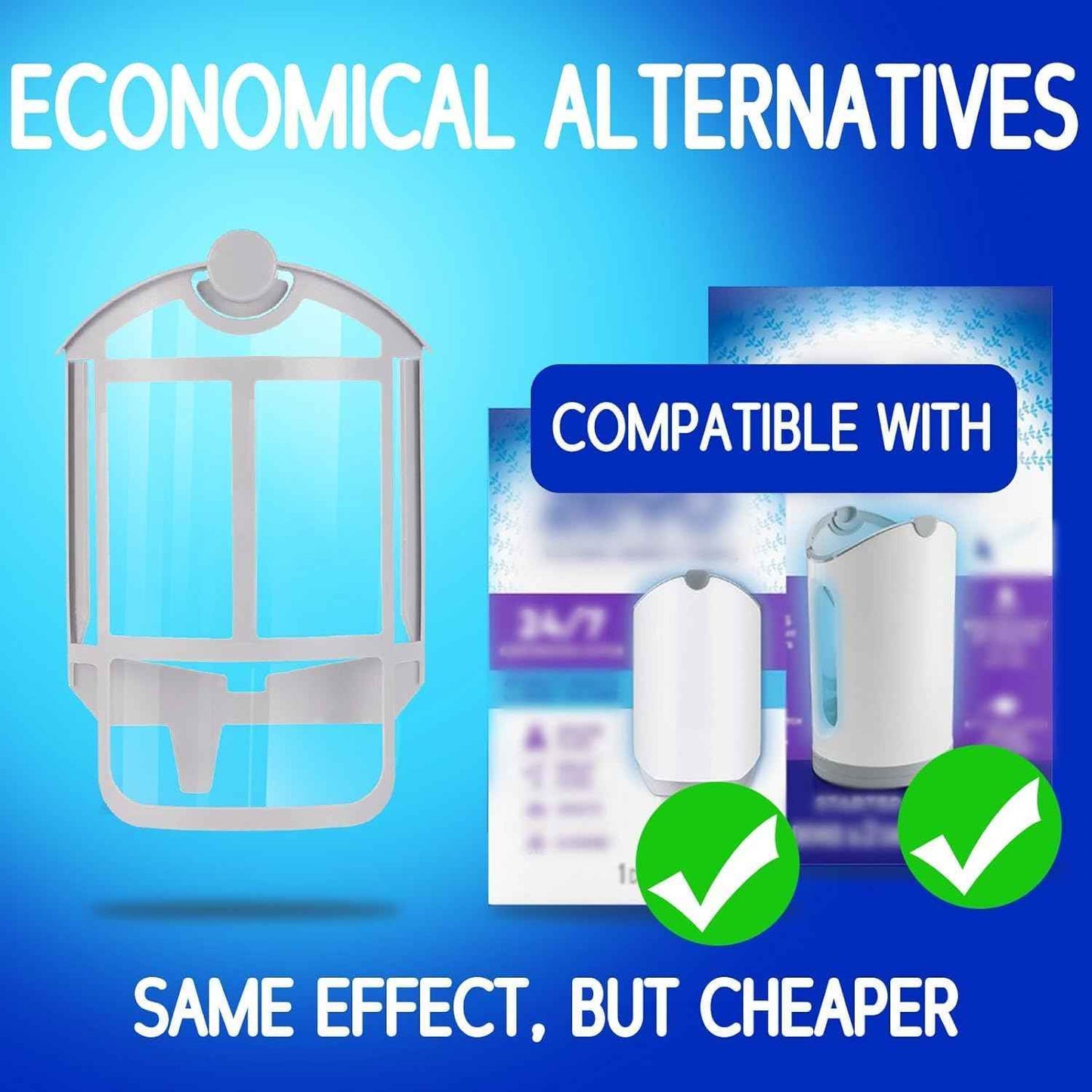 ZVVN 8 Pack Refill Cartridges, Refills Compatible with Indoor Light M364A and Max, Replacement 100% Fit (8 Refill Cartridges)