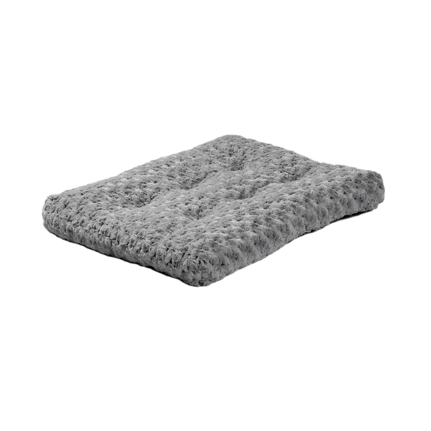 MidWest Homes for Pets XXS QuietTime Deluxe Gray Ombré Swirl Plush Pet Bed, Machine Washable, Non-Skid Bottom, Soft Crate Mat for 18-inch Crates