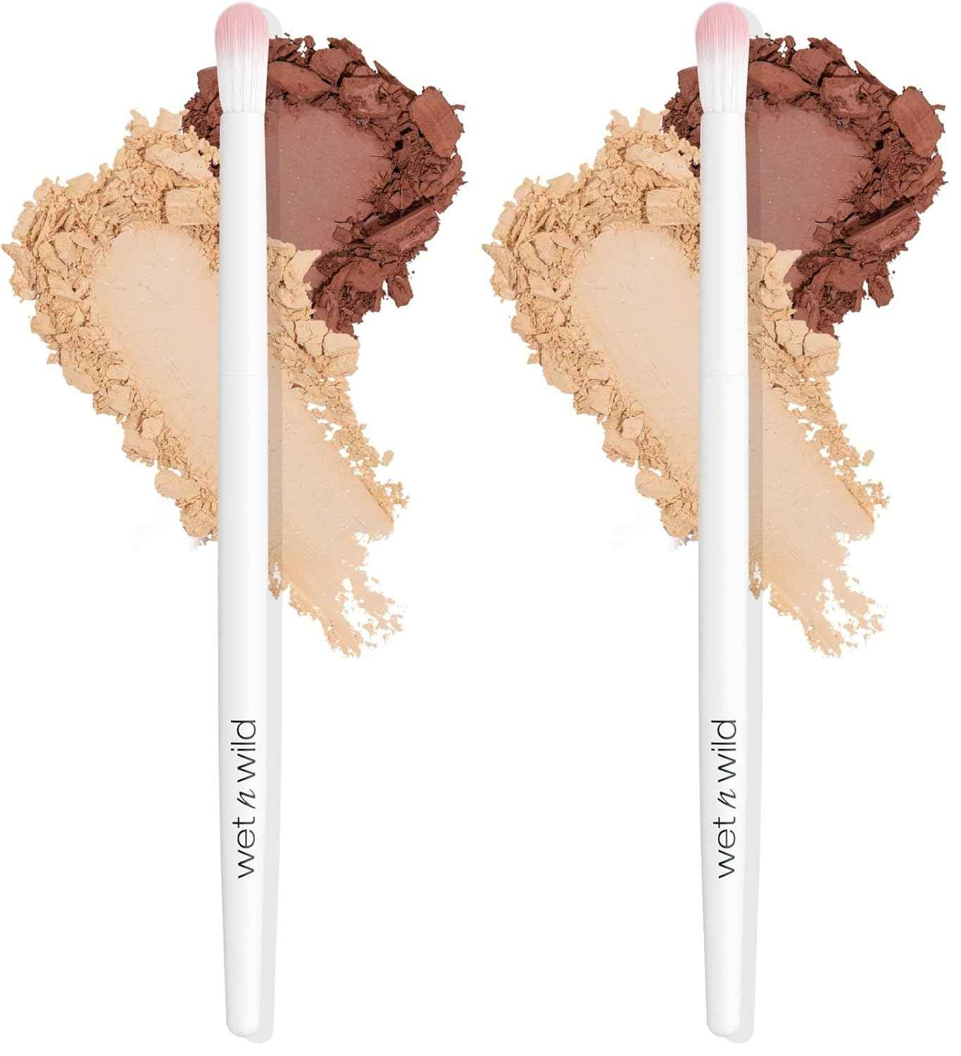 Wet n Wild Eyeshadow Brush, Precision Blending Application, Soft Synthetic Fibers, Ergonomic Handle for Comfortable Precision Control