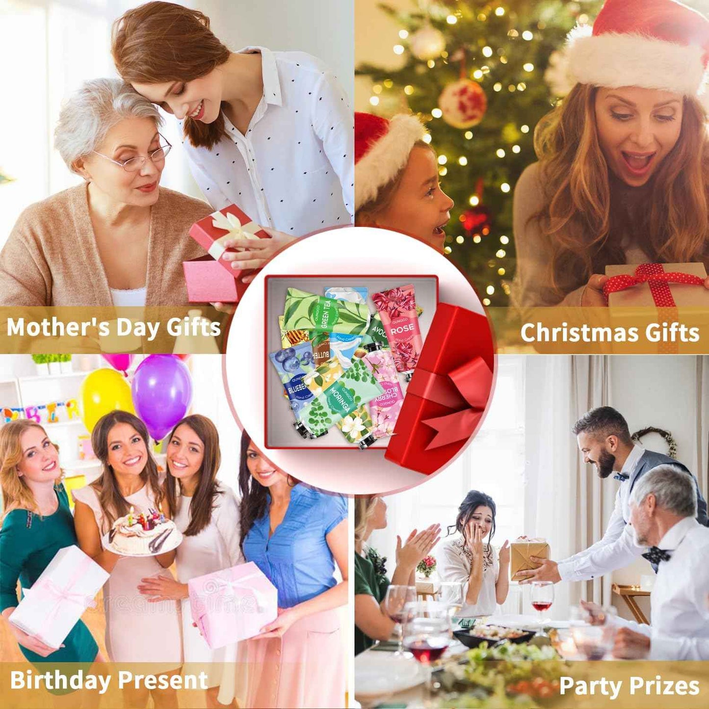 14 Pack Hand Cream for Dry Cracked Hands,Valentines Day Gifts for Her Women Teengirls,Galentines Day Gifts,Bridesmaid Gifts,Nurse Appreciation Gifts,Teacher Appreciation Gifts,Hand Lotion Travel Size